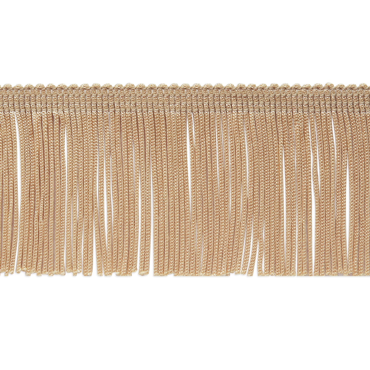 2" Chainette Fringe Trim (Sold by the Yard) Beige 2" Chainette Fringe