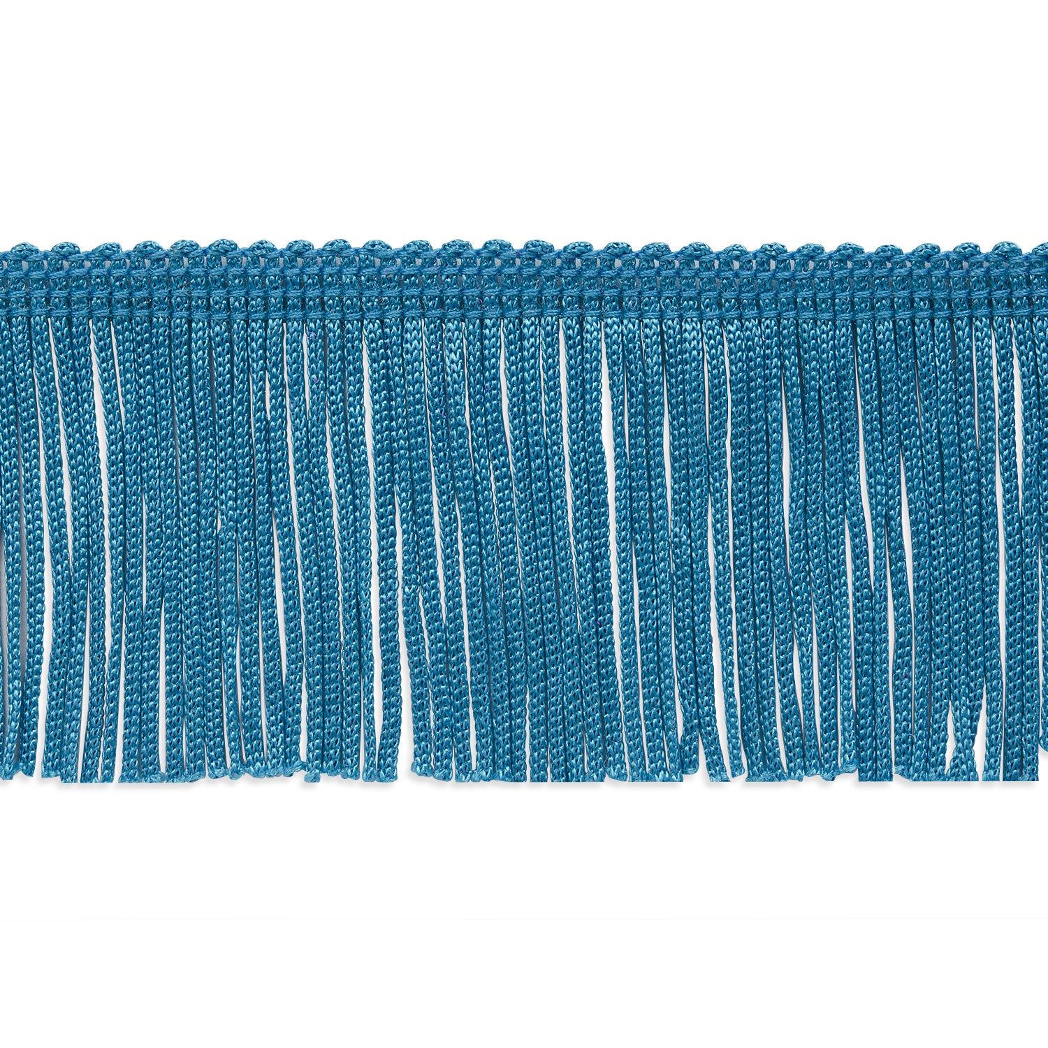 2" Chainette Fringe Trim (Sold by the Yard) Blue 2" Chainette Fringe