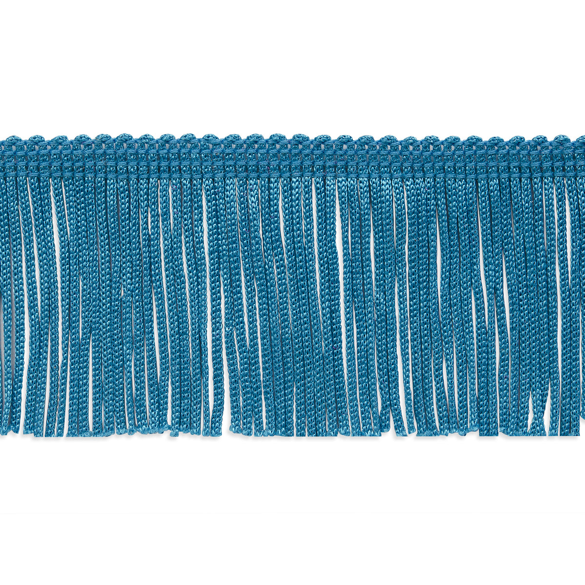 2" Chainette Fringe Trim (Sold by the Yard) Blue 2" Chainette Fringe