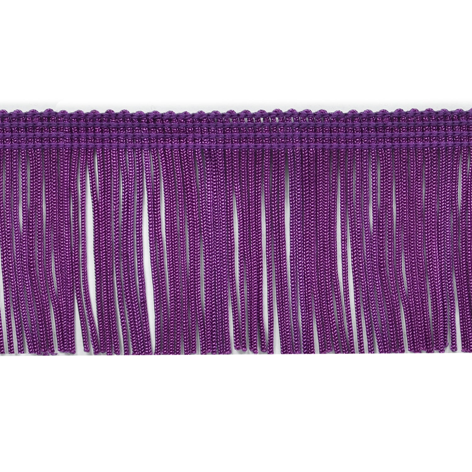 2" Chainette Fringe Trim (Sold by the Yard) Berry 2" Chainette Fringe