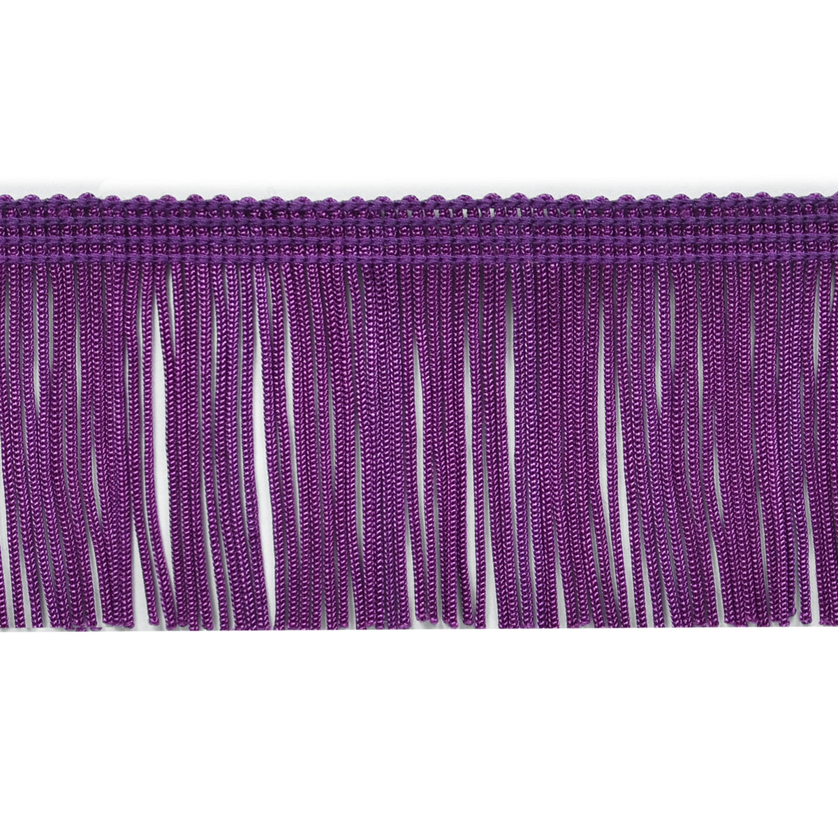 2" Chainette Fringe Trim (Sold by the Yard) Berry 2" Chainette Fringe