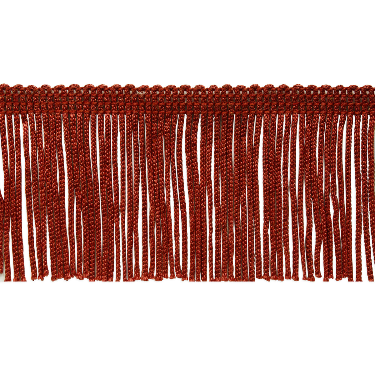 2" Chainette Fringe Trim (Sold by the Yard) Cranberry 2" Chainette Fringe