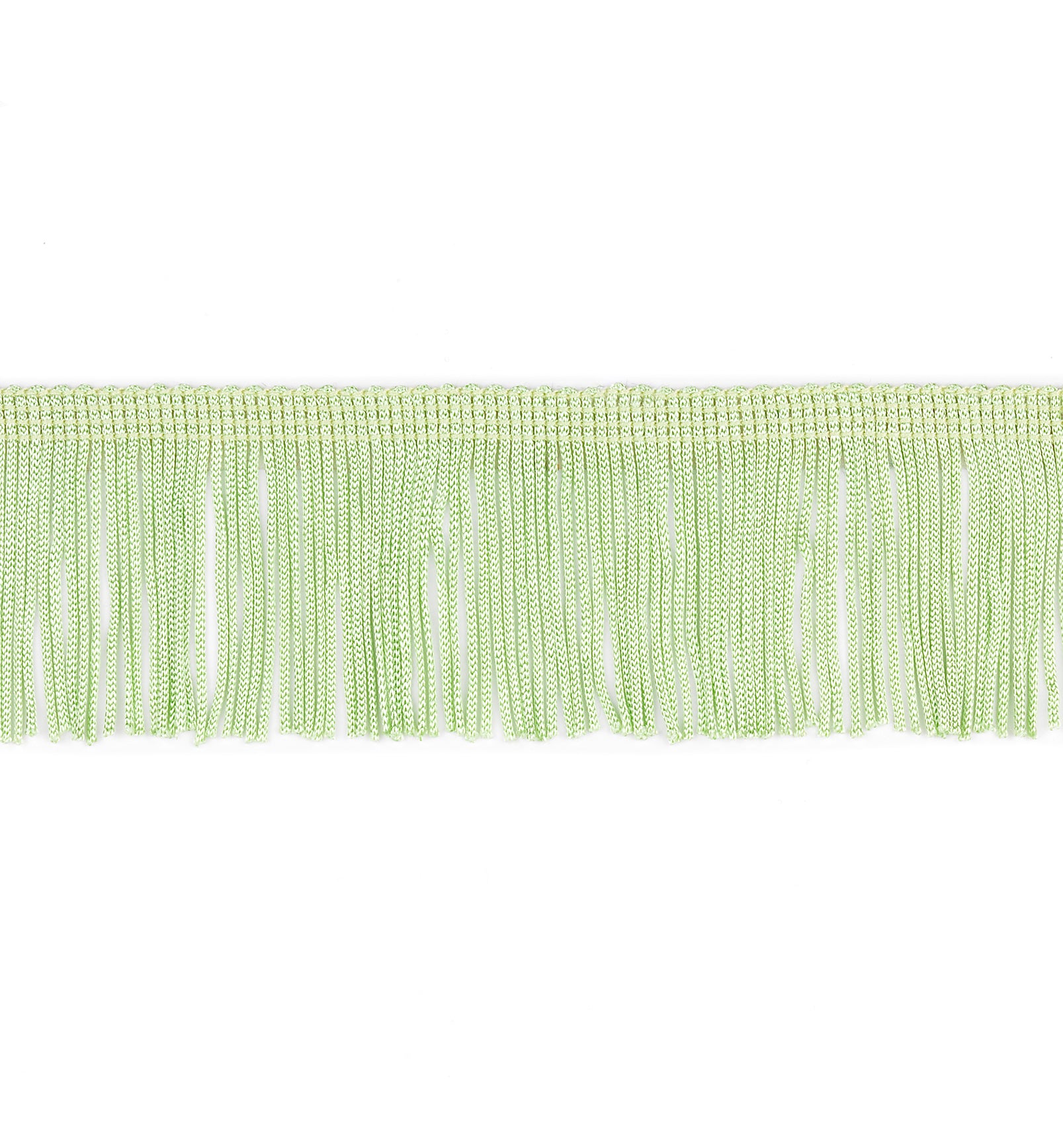 2" Chainette Fringe Trim (Sold by the Yard) Celadon 2" Chainette Fringe