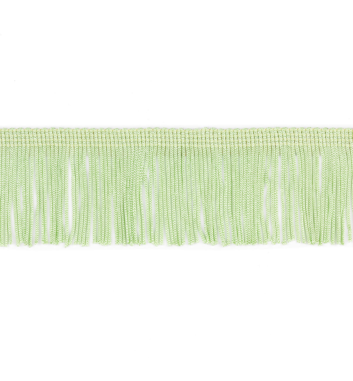 2" Chainette Fringe Trim (Sold by the Yard) Celadon 2" Chainette Fringe
