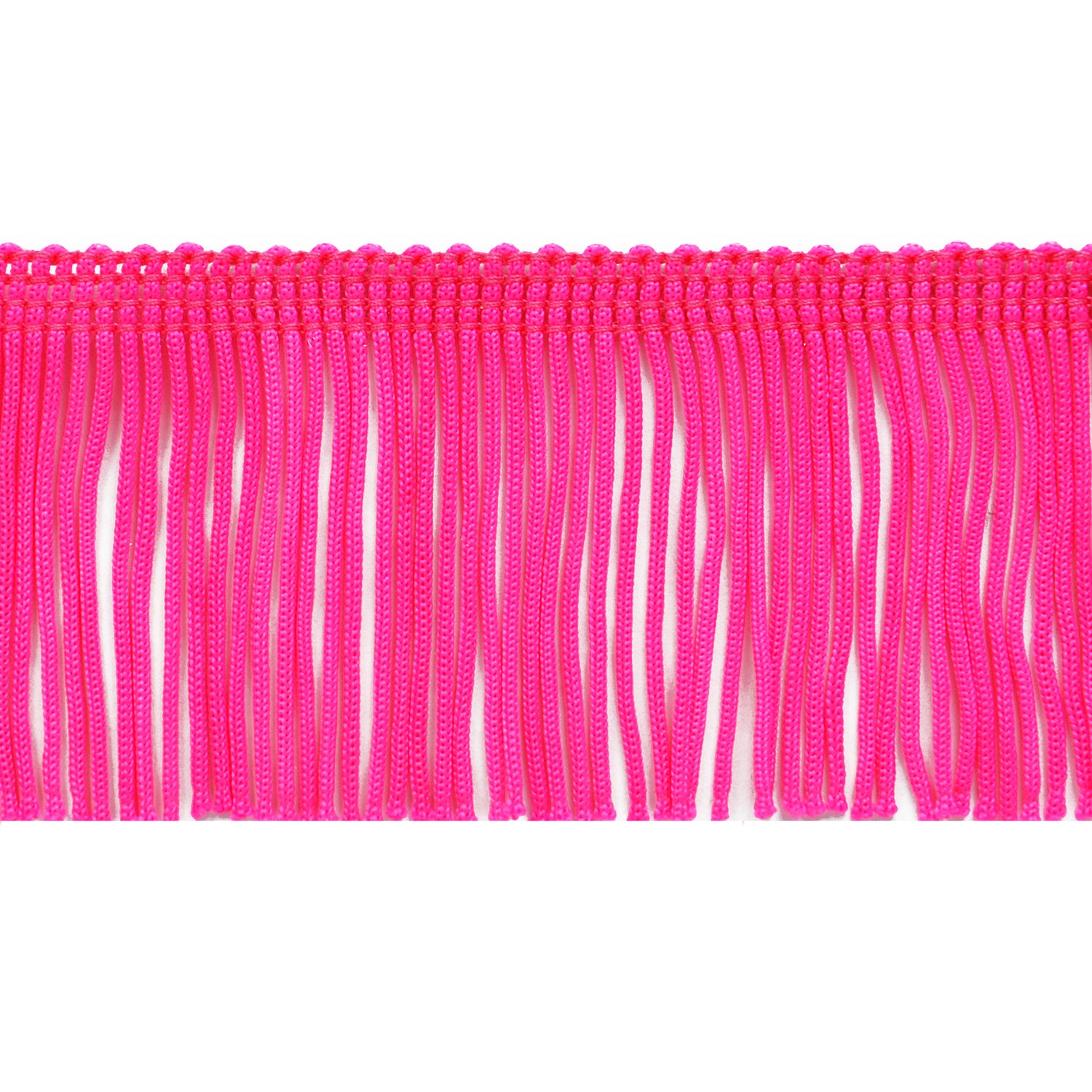 2" Chainette Fringe Trim (Sold by the Yard) Fuchsia 2" Chainette Fringe