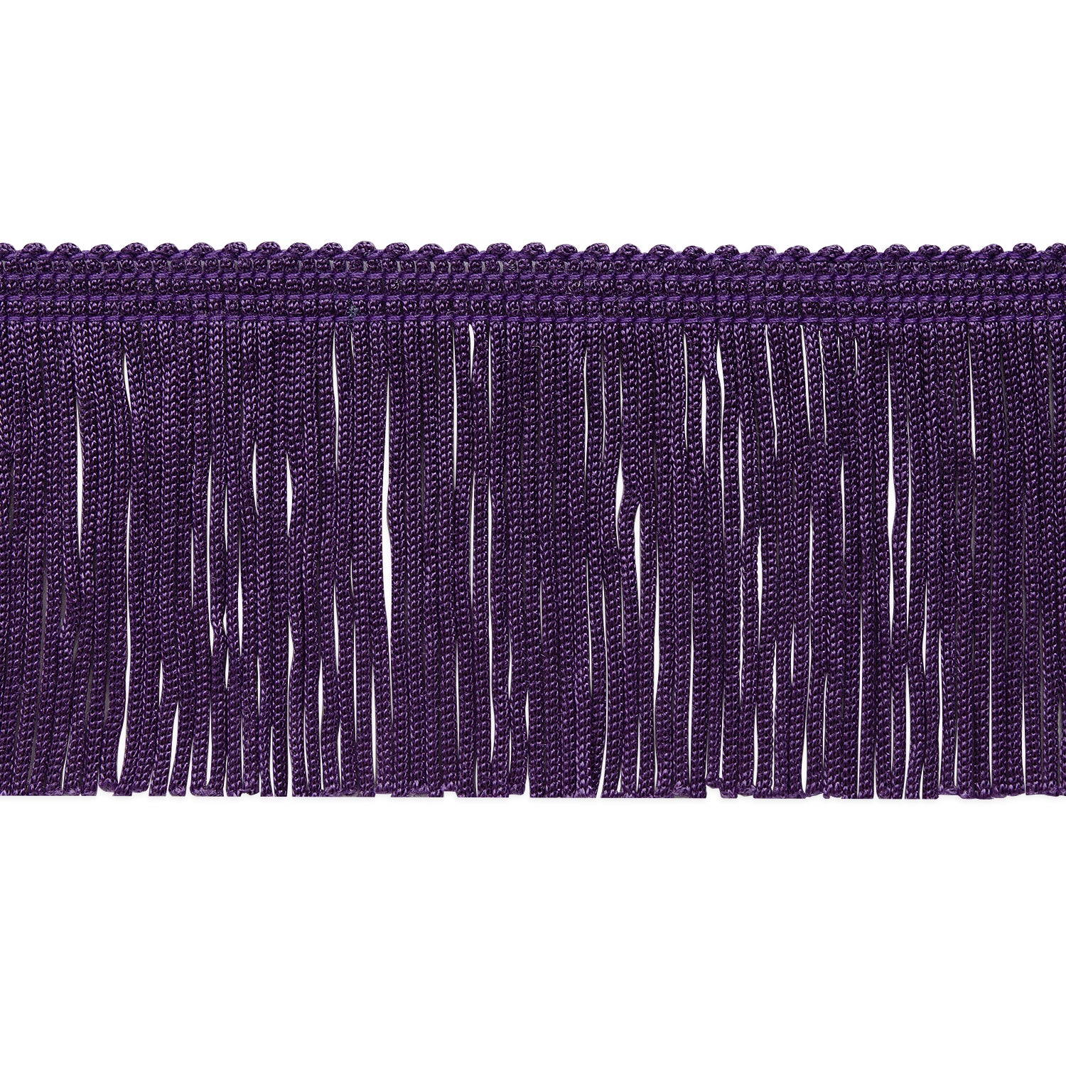 2" Chainette Fringe Trim (Sold by the Yard) Grape 2" Chainette Fringe