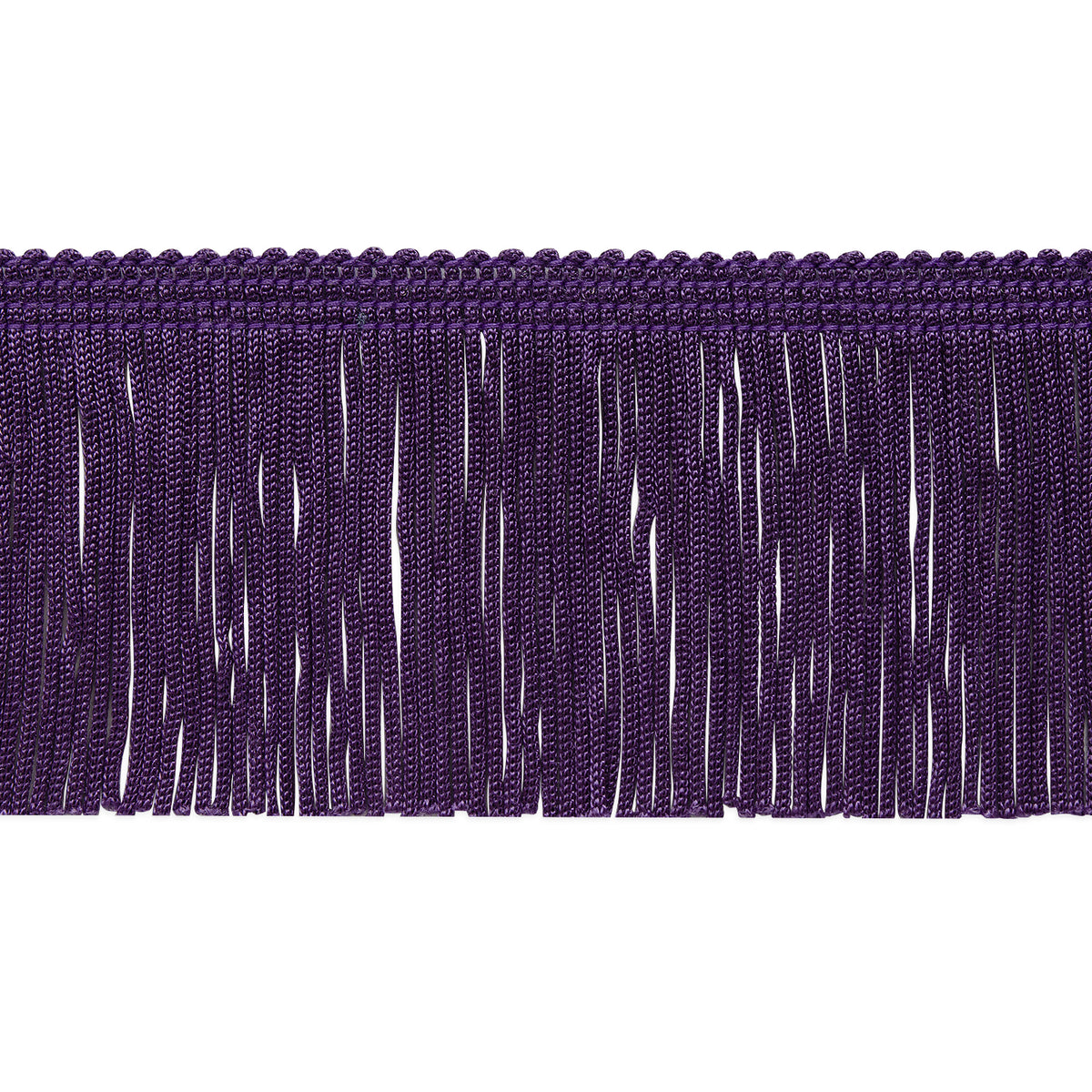 2" Chainette Fringe Trim (Sold by the Yard) Grape 2" Chainette Fringe
