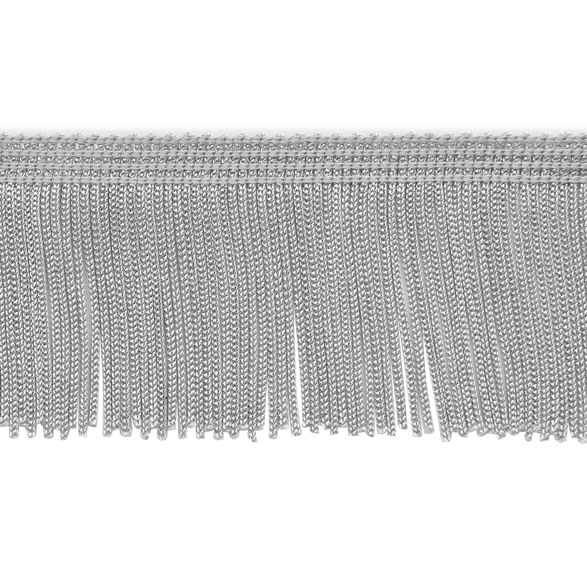 2" Chainette Fringe Trim (Sold by the Yard) Gray 2" Chainette Fringe