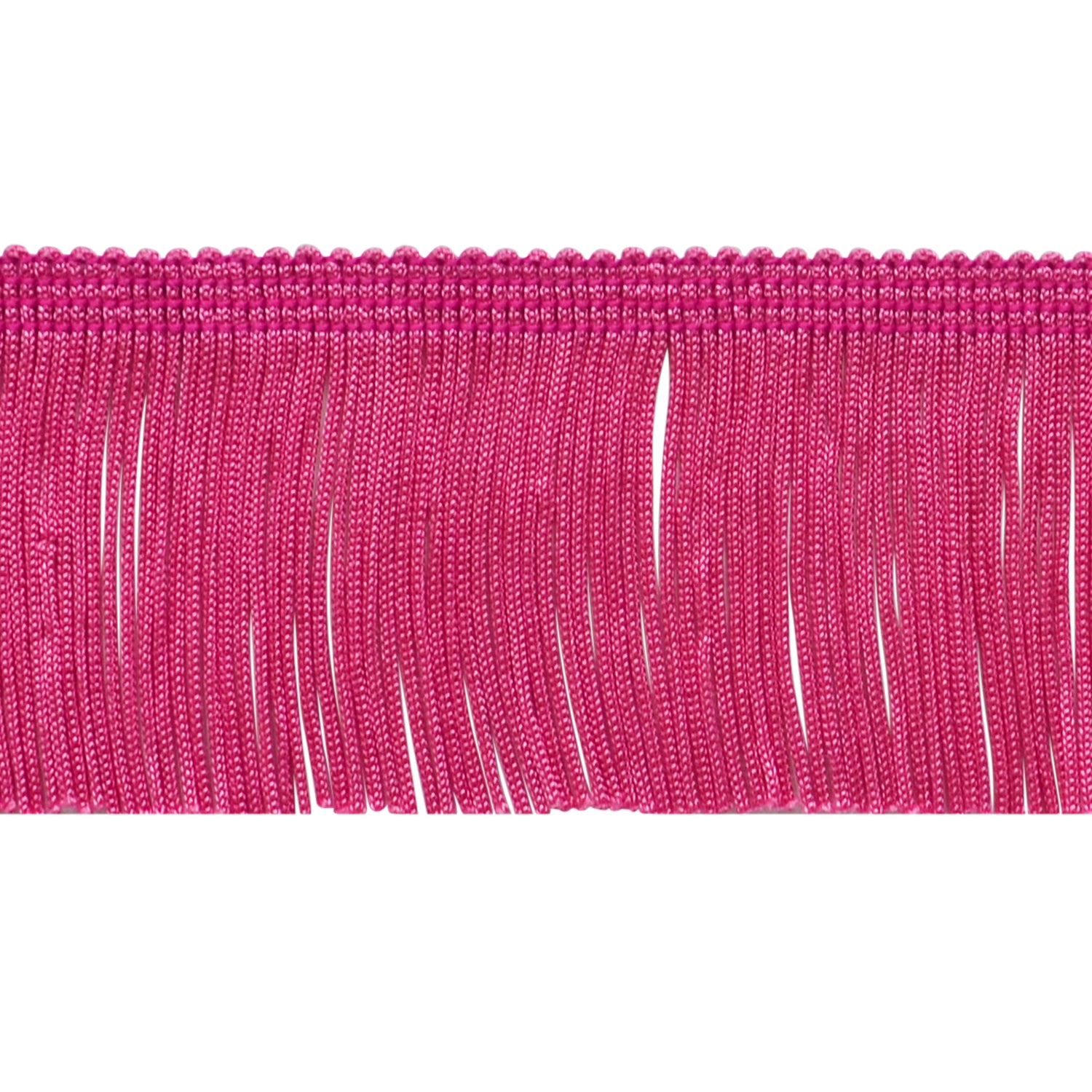 2" Chainette Fringe Trim (Sold by the Yard) Hot Pink 2" Chainette Fringe
