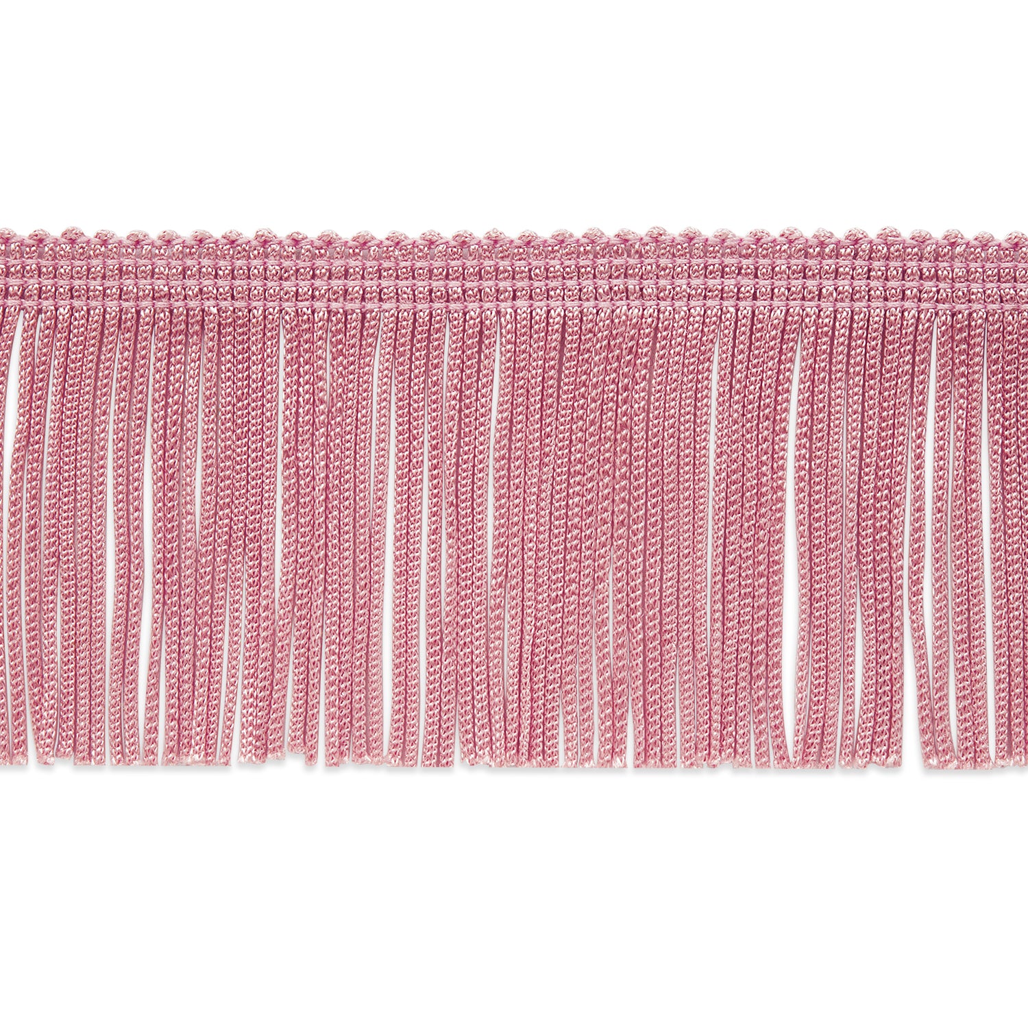 2" Chainette Fringe Trim (Sold by the Yard) Pink 2" Chainette Fringe