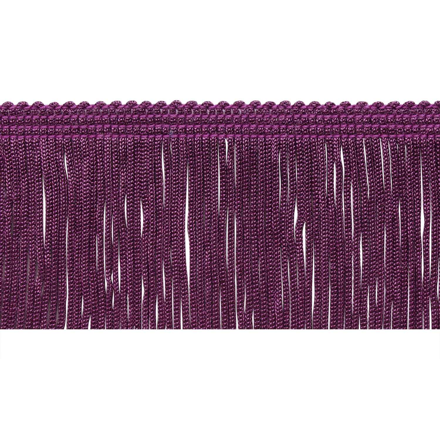 2" Chainette Fringe Trim (Sold by the Yard) Purple 2" Chainette Fringe