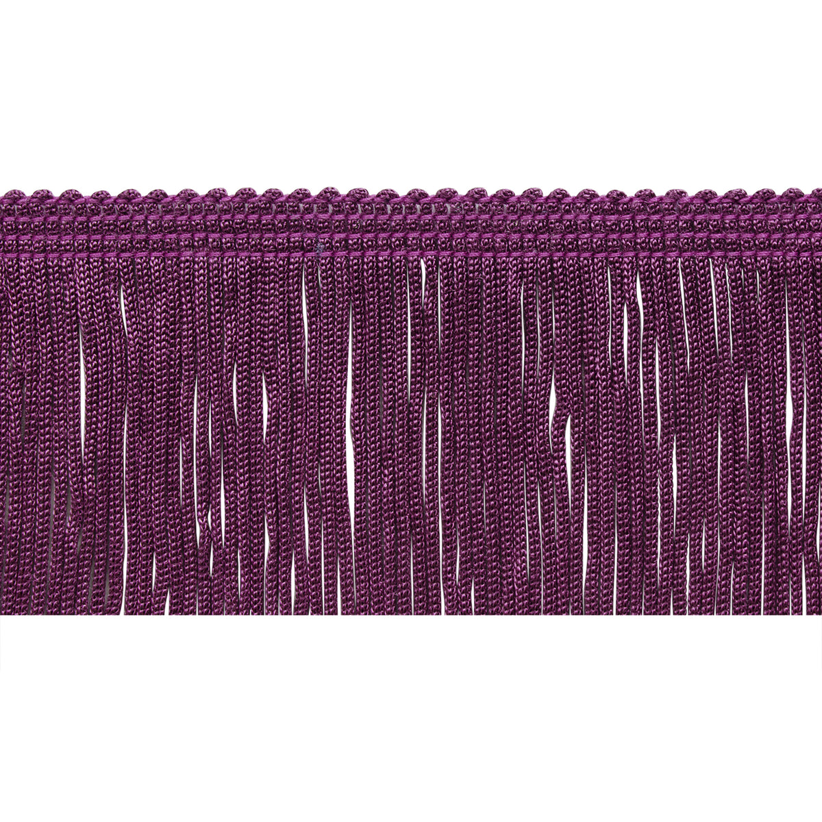 2" Chainette Fringe Trim (Sold by the Yard) Purple 2" Chainette Fringe
