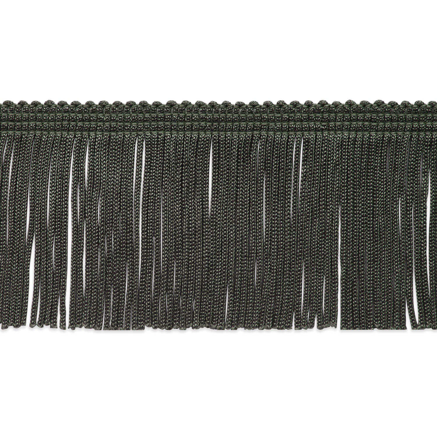 2" Chainette Fringe Trim (Sold by the Yard) Pewter 2" Chainette Fringe