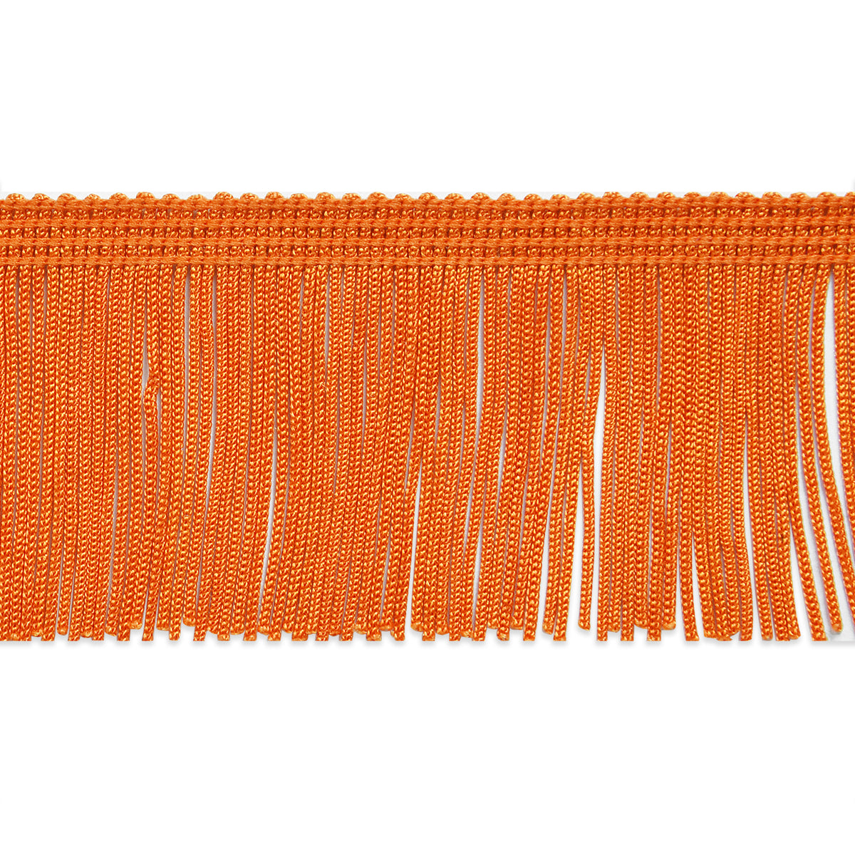 2" Chainette Fringe Trim (Sold by the Yard) Orange 2" Chainette Fringe