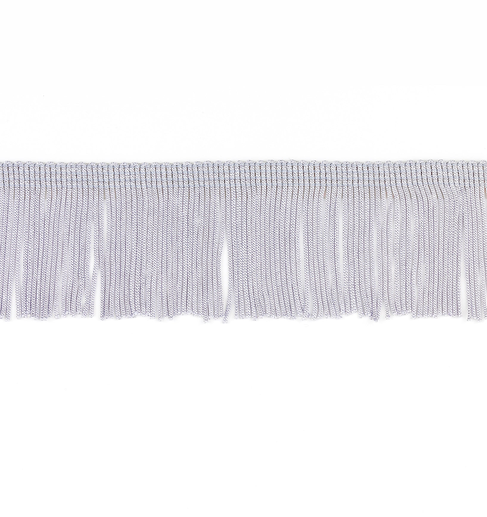 2" Chainette Fringe Trim (Sold by the Yard) Silver Grey 2" Chainette Fringe