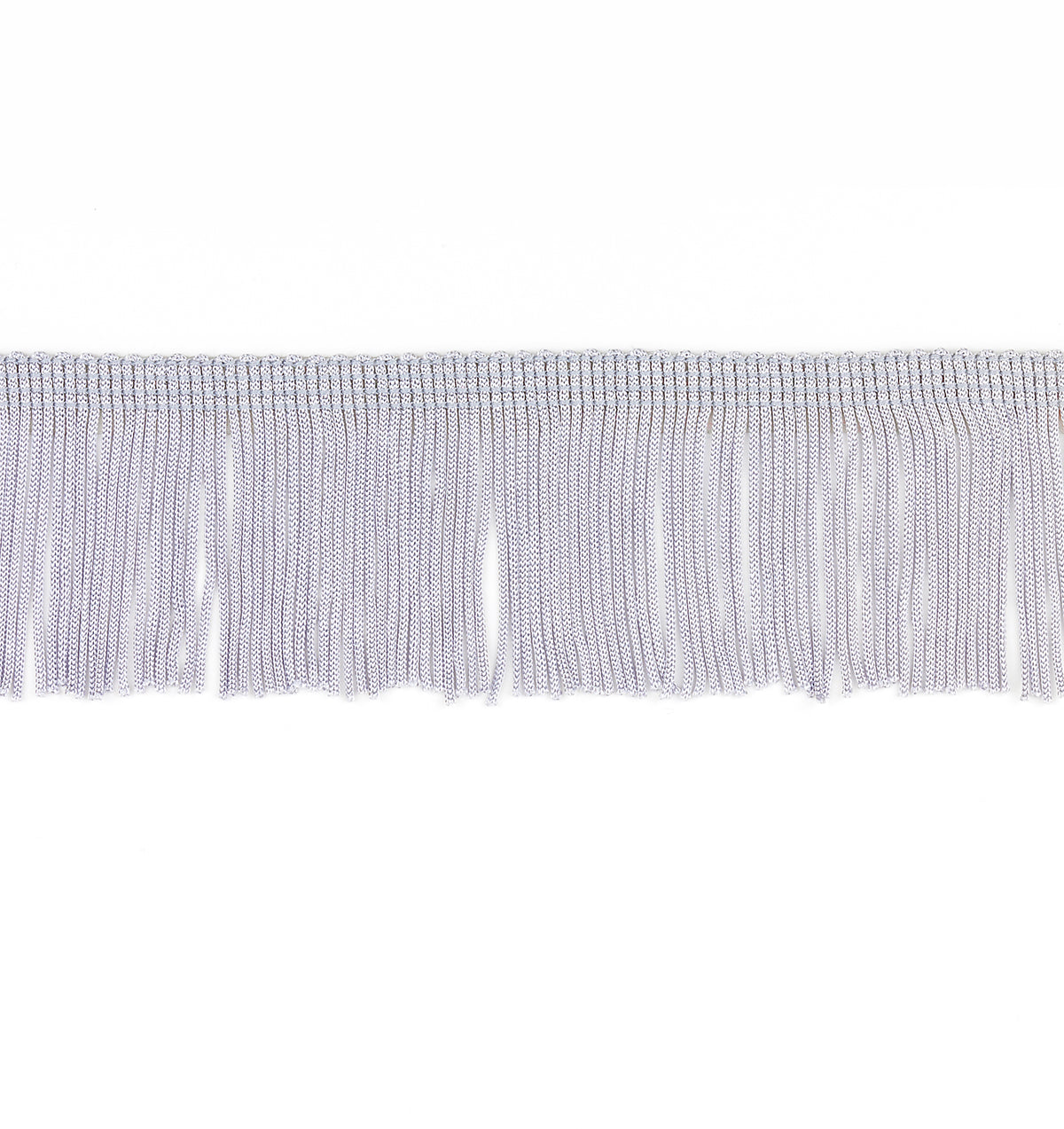 2" Chainette Fringe Trim (Sold by the Yard) Silver Grey 2" Chainette Fringe