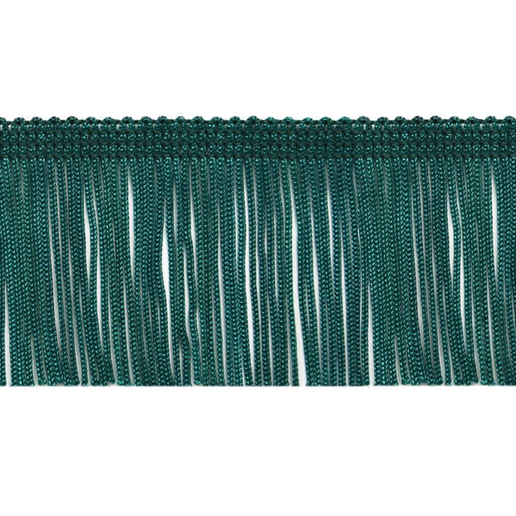 2" Chainette Fringe Trim (Sold by the Yard) Teal 2" Chainette Fringe