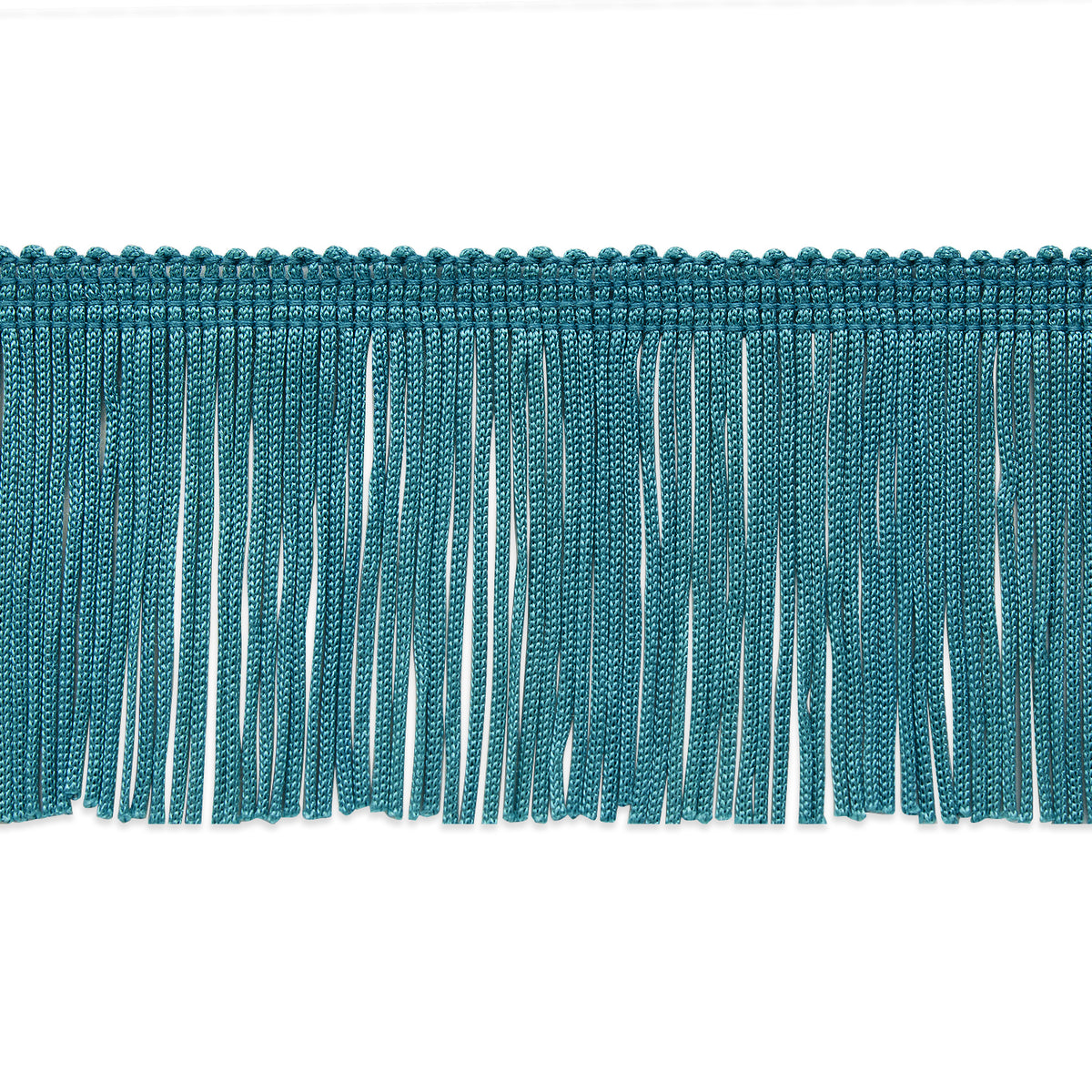 2" Chainette Fringe Trim (Sold by the Yard) Turquoise 2" Chainette Fringe