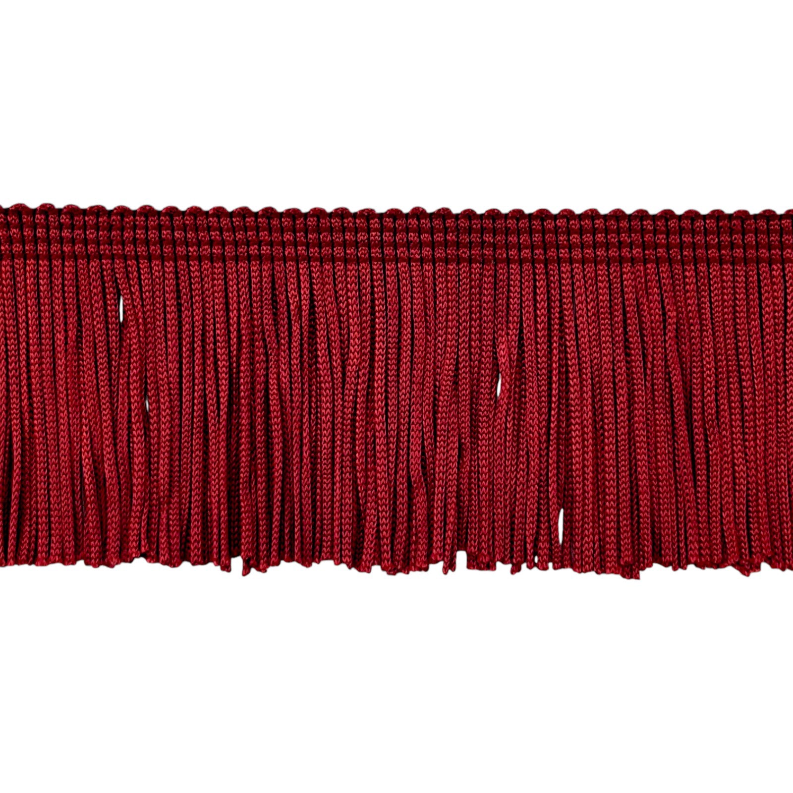 2" Chainette Fringe Trim (Sold by the Yard) Wine 2" Chainette Fringe