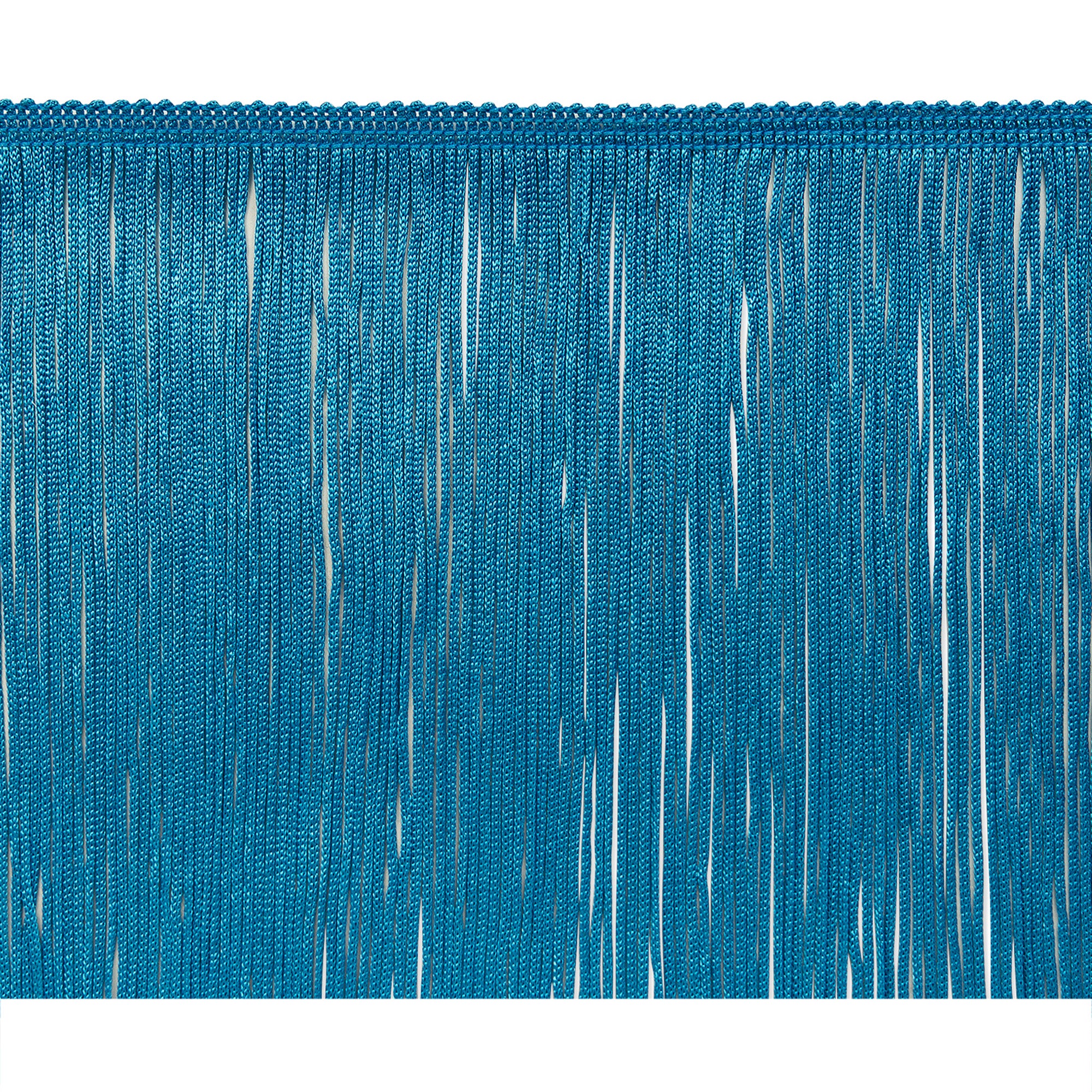 4" Chainette Fringe Trim (Sold by the Yard) Blue 4" Chainette Fringe