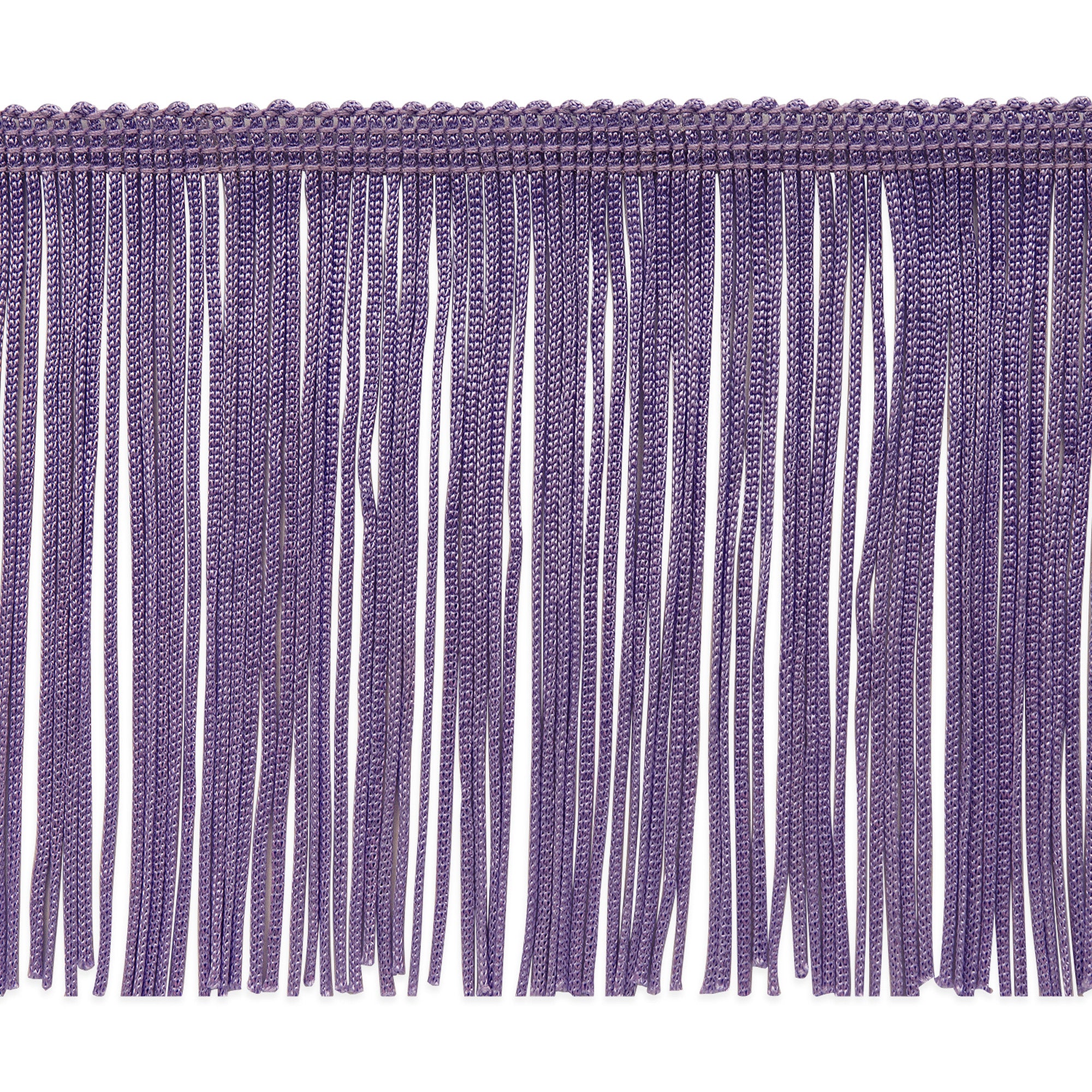 4" Chainette Fringe Trim (Sold by the Yard) Lavender 4" Chainette Fringe