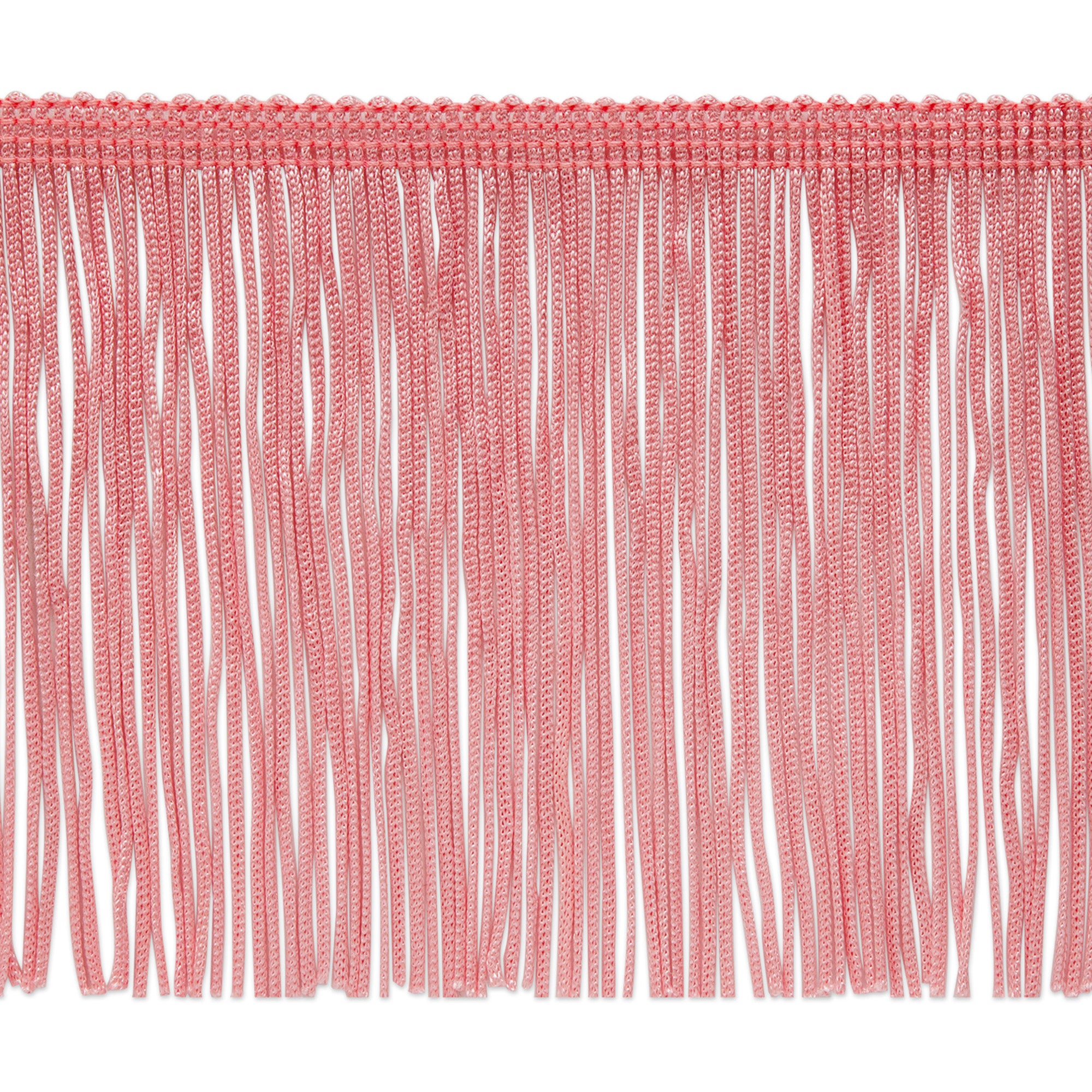 4" Chainette Fringe Trim (Sold by the Yard) Pink 4" Chainette Fringe