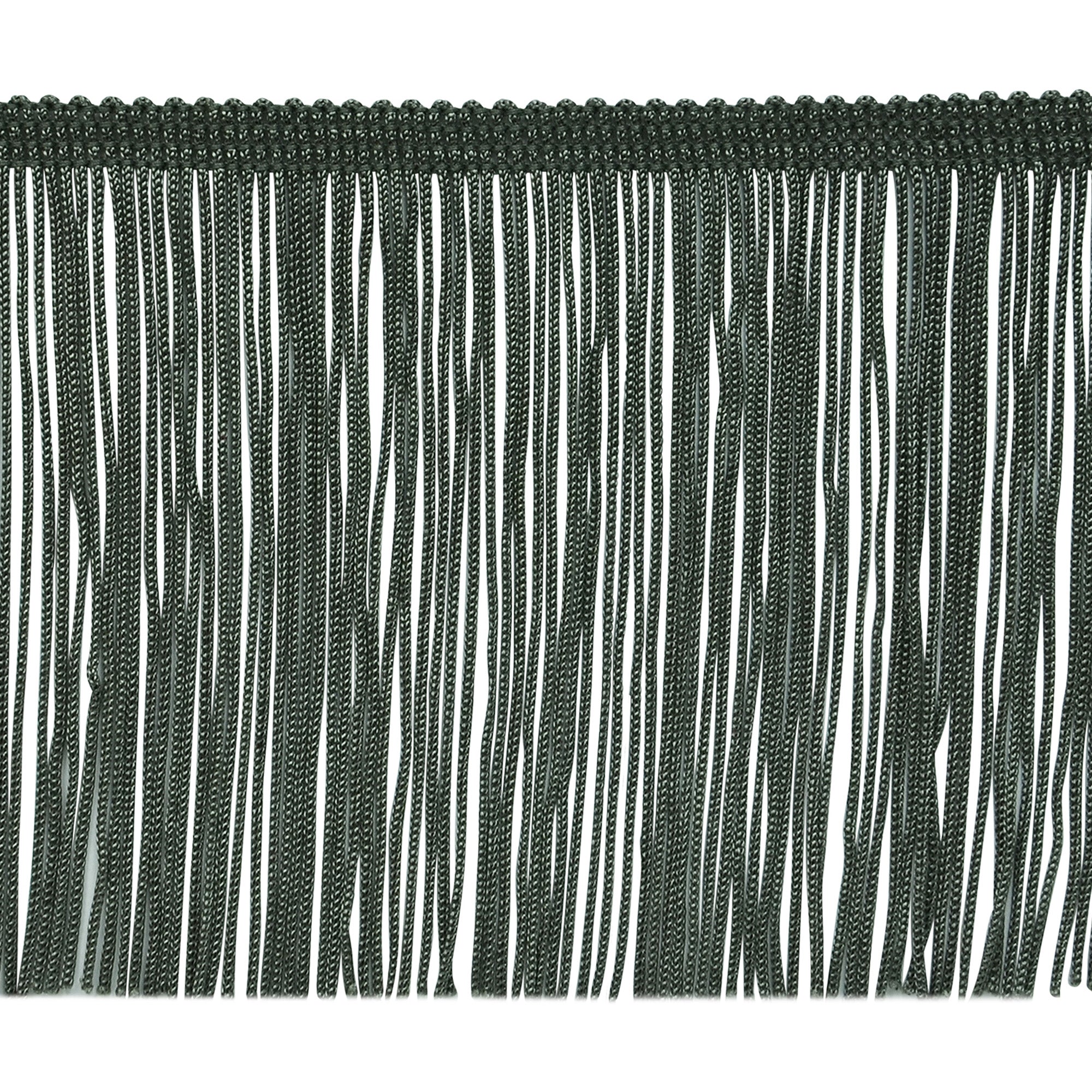 4" Chainette Fringe Trim (Sold by the Yard) Pewter 4" Chainette Fringe