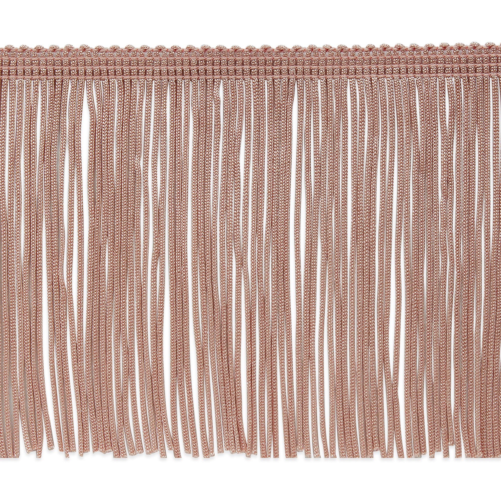 4" Chainette Fringe Trim (Sold by the Yard) Rose Gold 4" Chainette Fringe