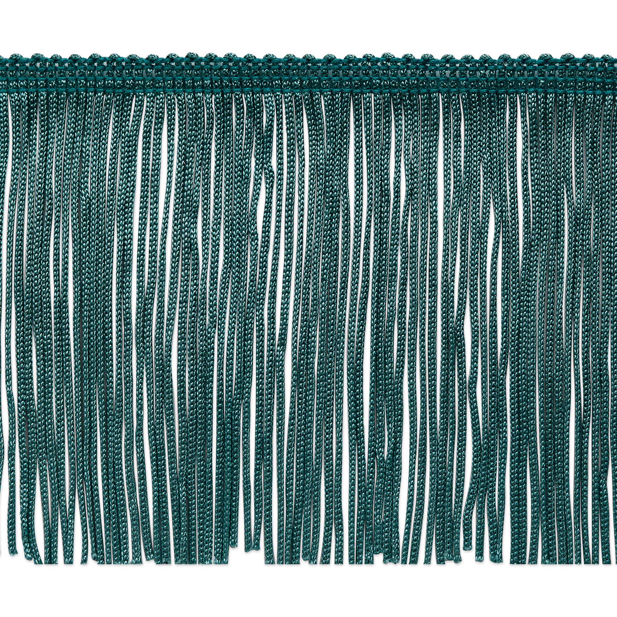 4" Chainette Fringe Trim (Sold by the Yard) Teal 4" Chainette Fringe