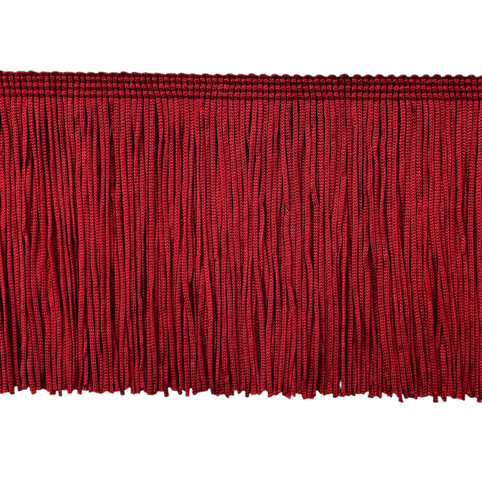 4" Chainette Fringe Trim (Sold by the Yard) Wine 4" Chainette Fringe