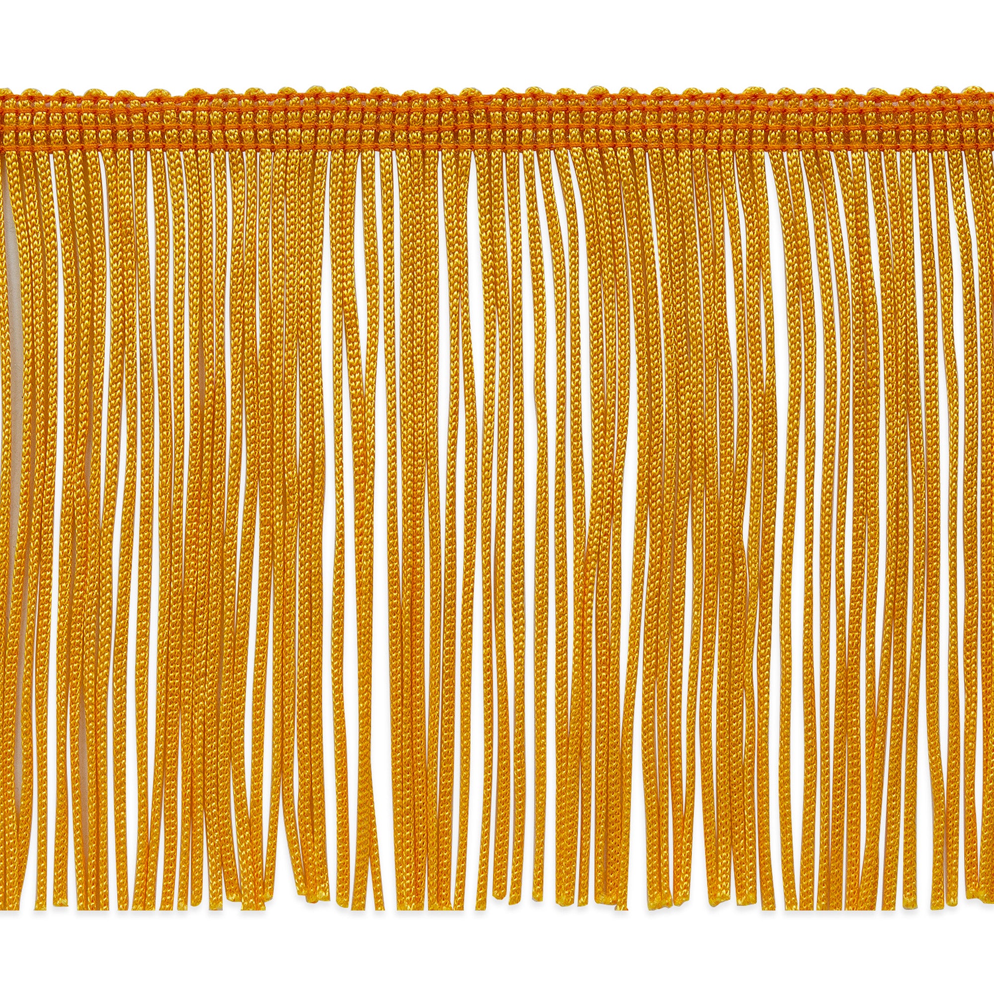 4" Chainette Fringe Trim (Sold by the Yard) Yellow Gold 4" Chainette Fringe