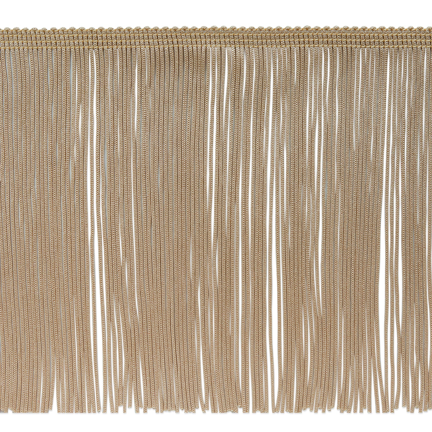 6" Chainette Fringe Trim (Sold by the Yard) Beige 6" Chainette Fringe