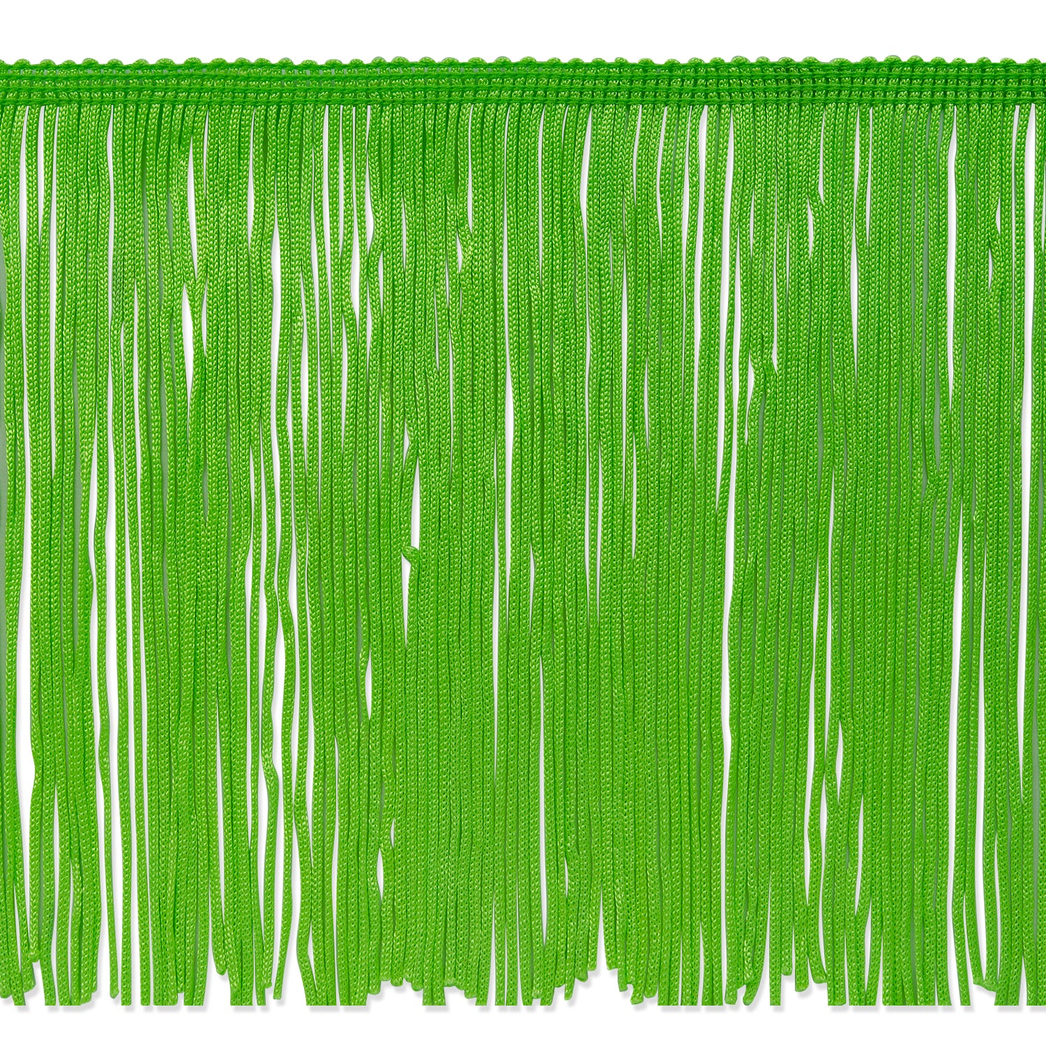 6" Chainette Fringe Trim (Sold by the Yard) Lime 6" Chainette Fringe