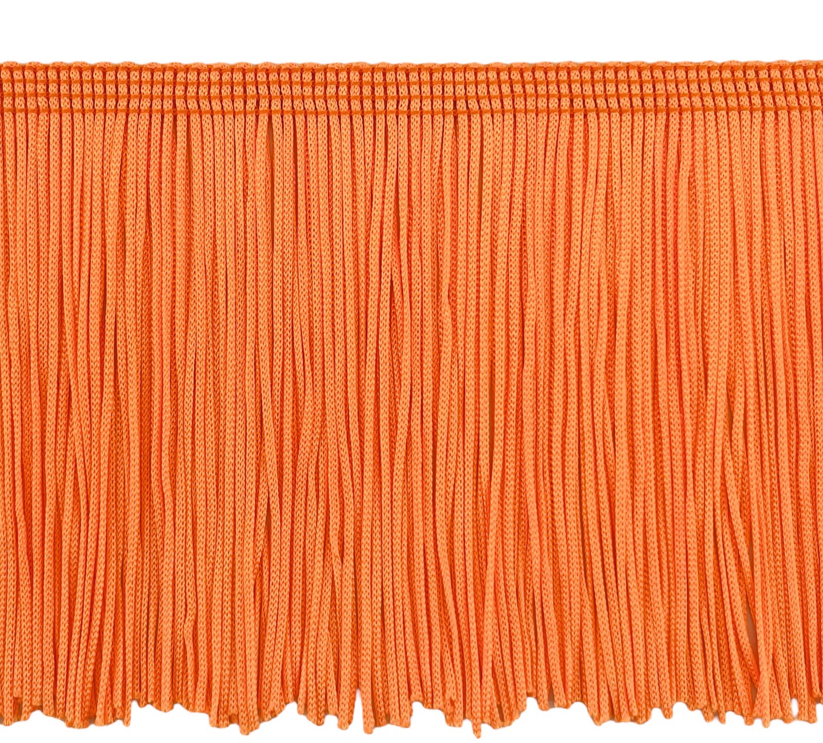6" Chainette Fringe Trim (Sold by the Yard) Tangerine 6" Chainette Fringe
