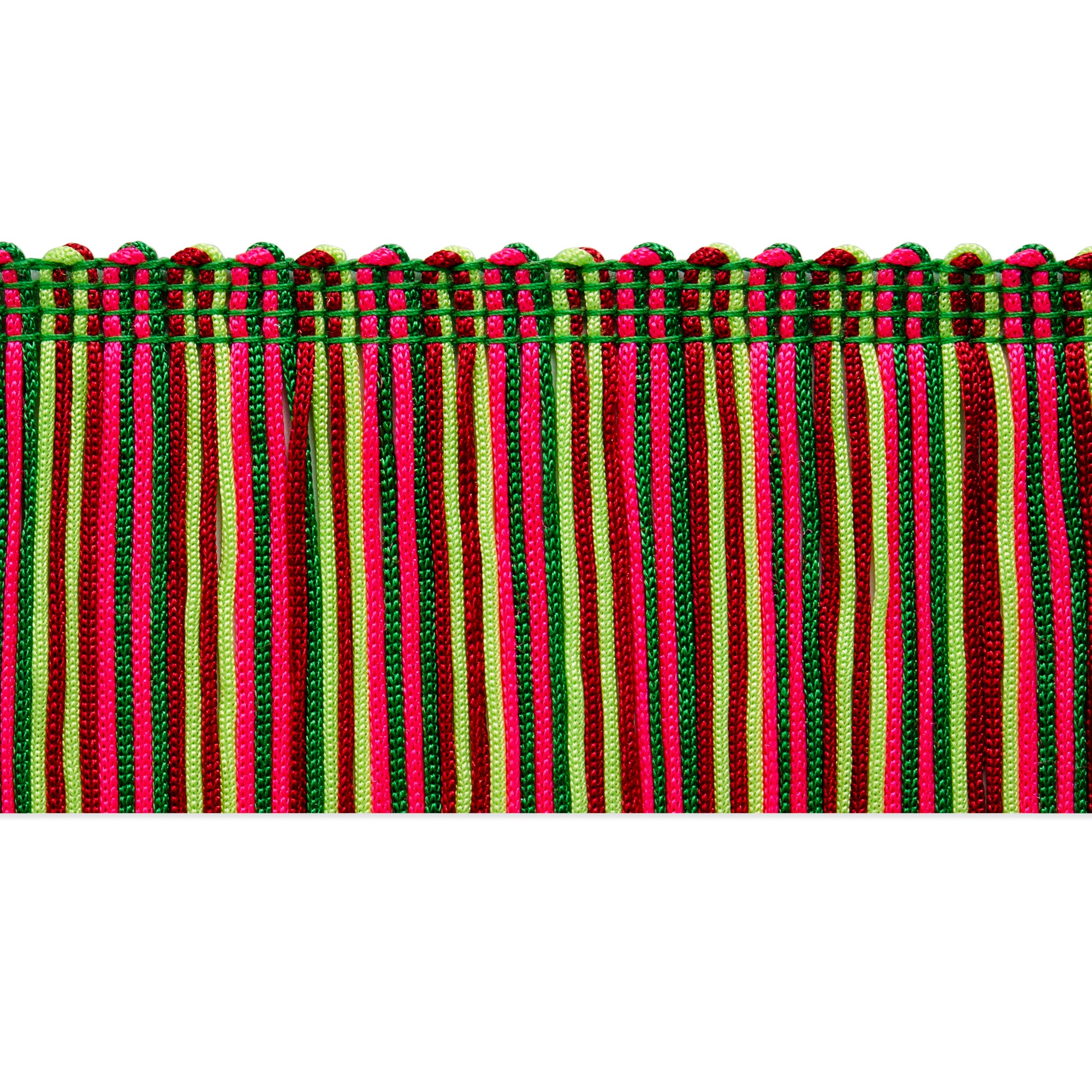 2" Multicolor Chainette Fringe Trim (Sold by the Yard) Fiesta Chainette Fringe
