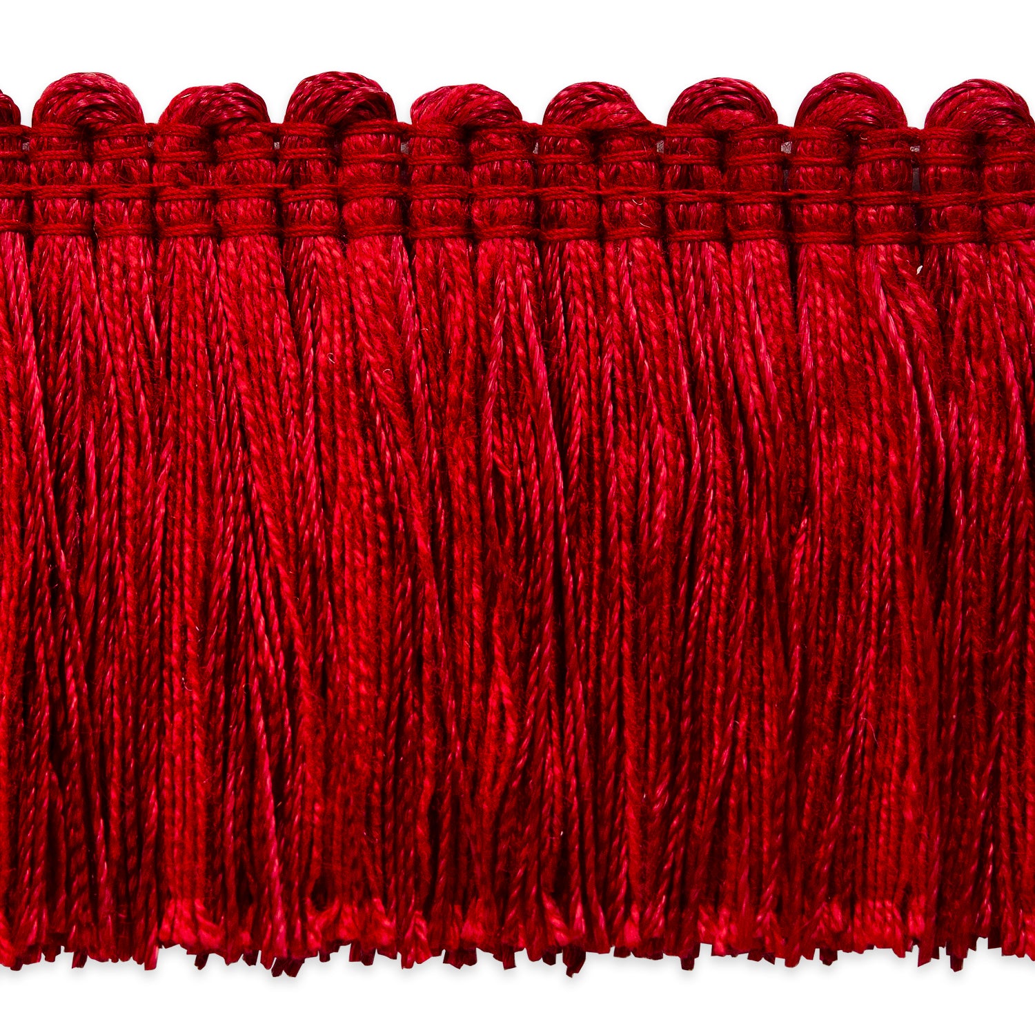 Alina Brush Fringe Trim (Sold by the Yard) Brush & Loop Fringe