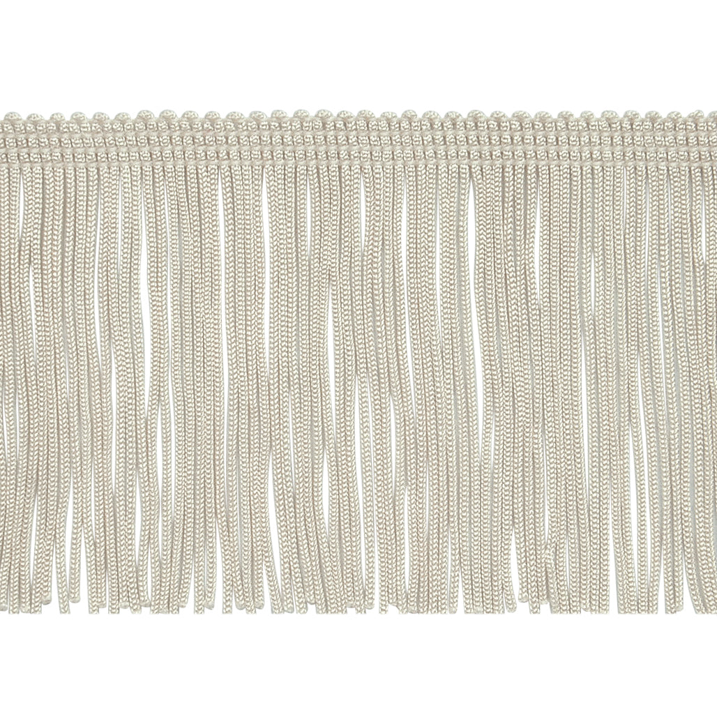 3" Chainette Fringe Trim (Sold by the Yard) Ivory Feather & Fur Trims