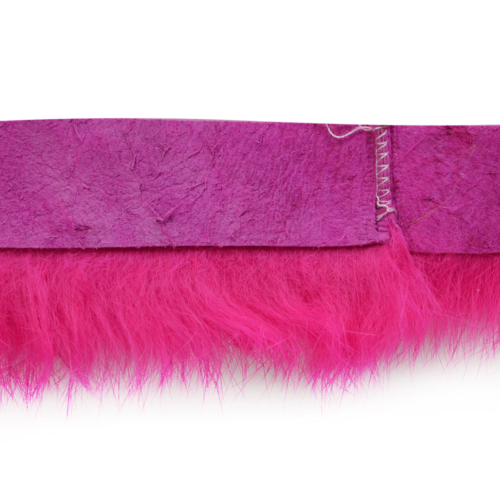 3/4" Rabbit Fur Trim (Sold by the Yard) Trims & Fringes