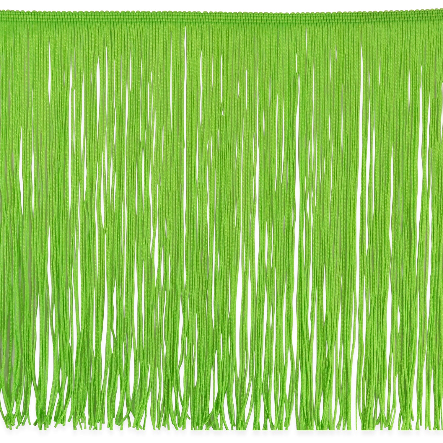 12" Chainette Fringe Trim (Sold by the Yard) Lime 12" Chainette Fringe