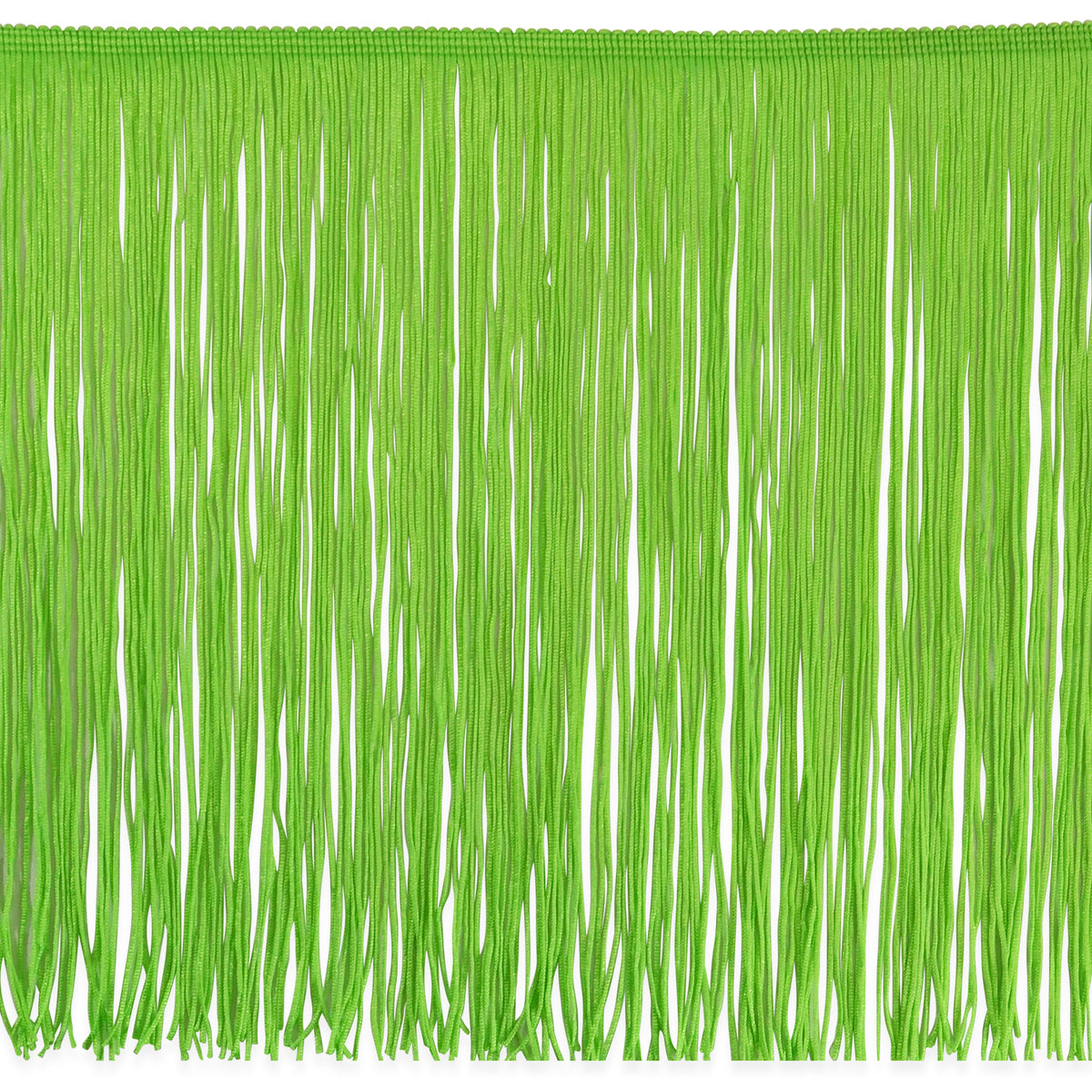 12" Chainette Fringe Trim (Sold by the Yard) Lime 12" Chainette Fringe