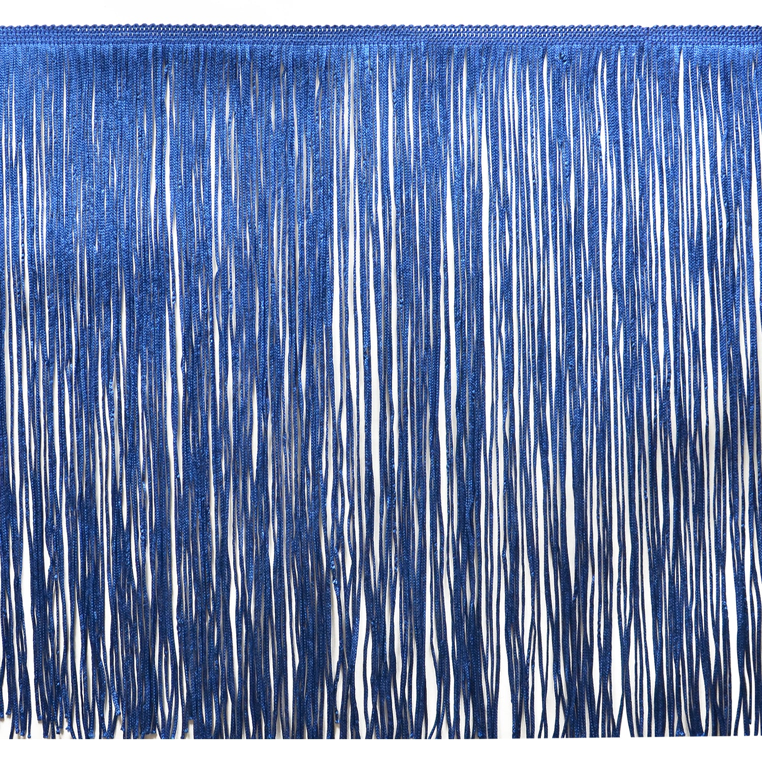12" Chainette Fringe Trim (Sold by the Yard) Royal Blue 12" Chainette Fringe