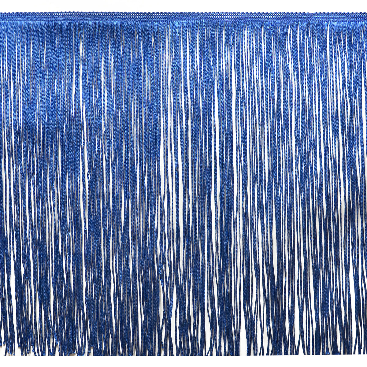 12" Chainette Fringe Trim (Sold by the Yard) Royal Blue 12" Chainette Fringe