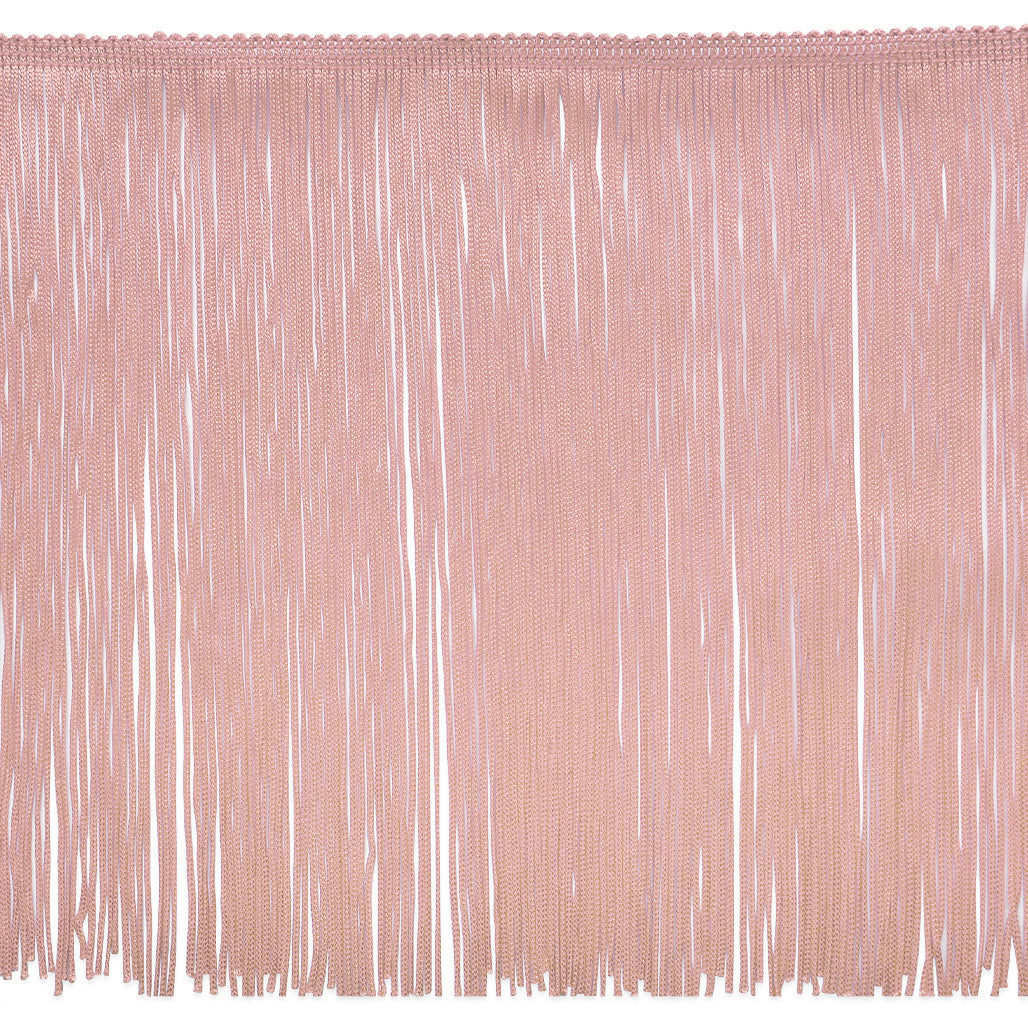 12" Chainette Fringe Trim (Sold by the Yard) Rose Gold 12" Chainette Fringe