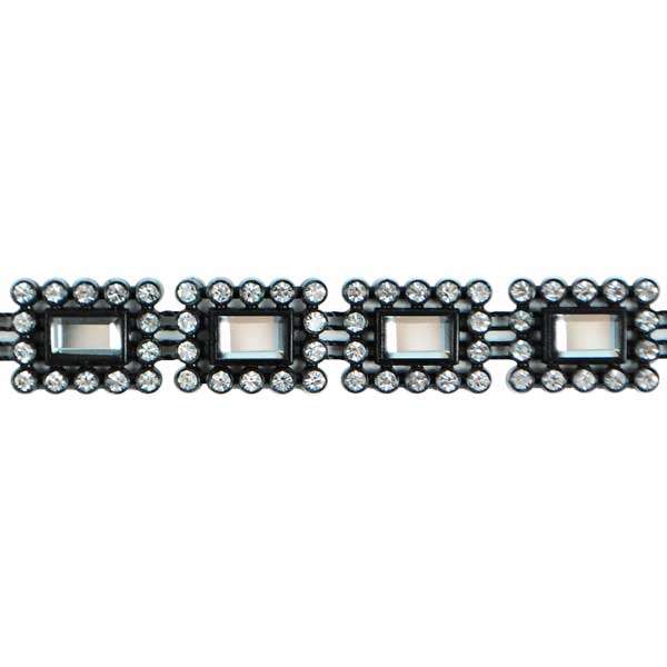 Glass Rhinestone Trim (Sold by the Yard) Trims & Fringes