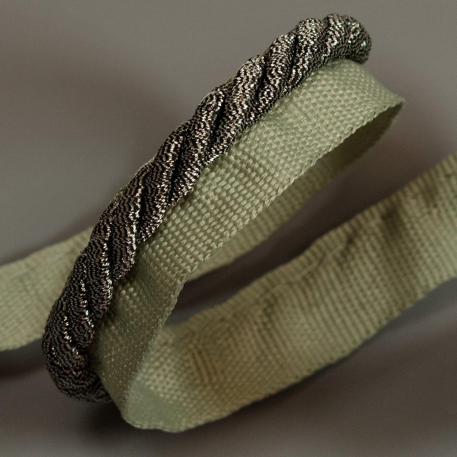Gloria 1/4" Metallic Twisted Lip Cord Trim (Sold by the Yard) 1/4" Cords & Lip Cords