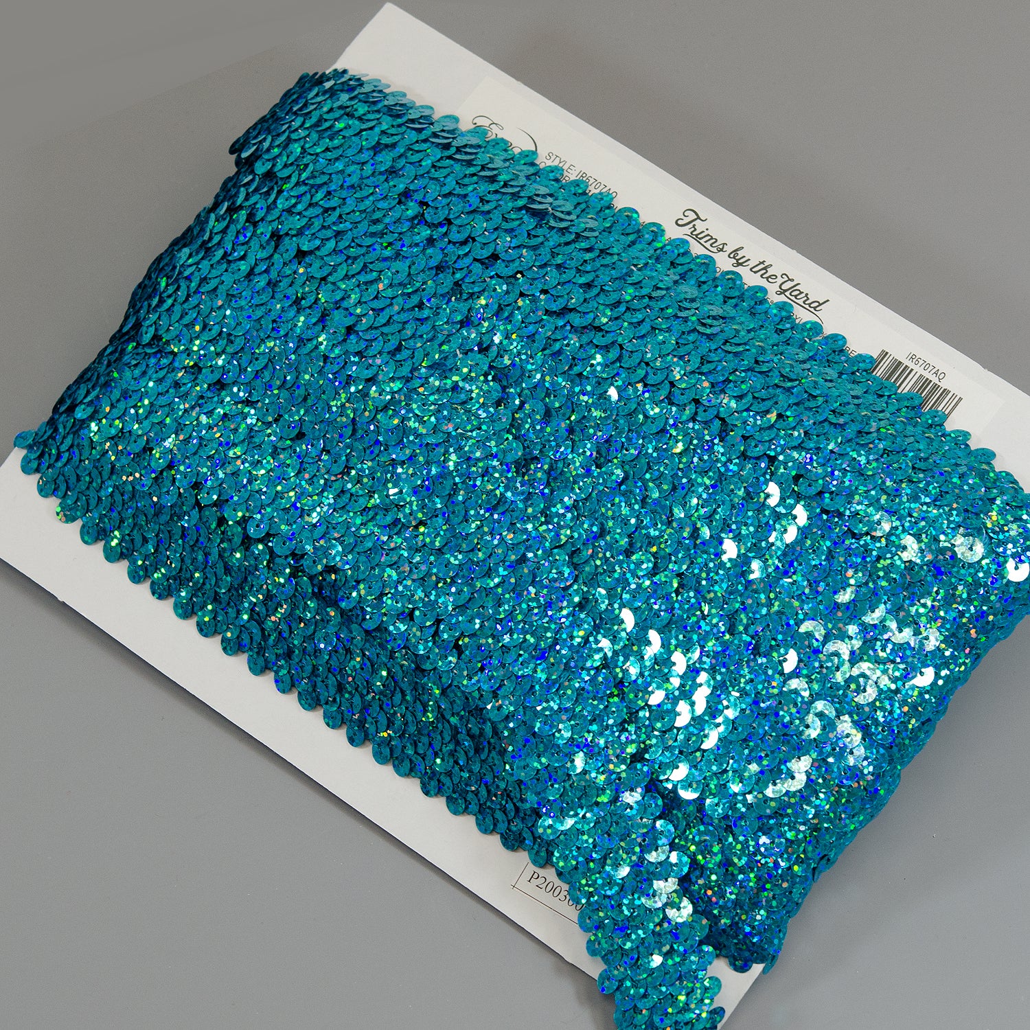 3 Row Starlight Stretch Sequin Trim 1 1/4" (Sold by the Yard) Sequin Trims & Fringes