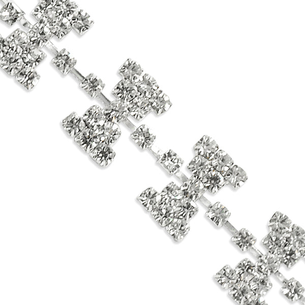 Rhinestone ChainTrim (Sold by the Yard) Trims & Fringes