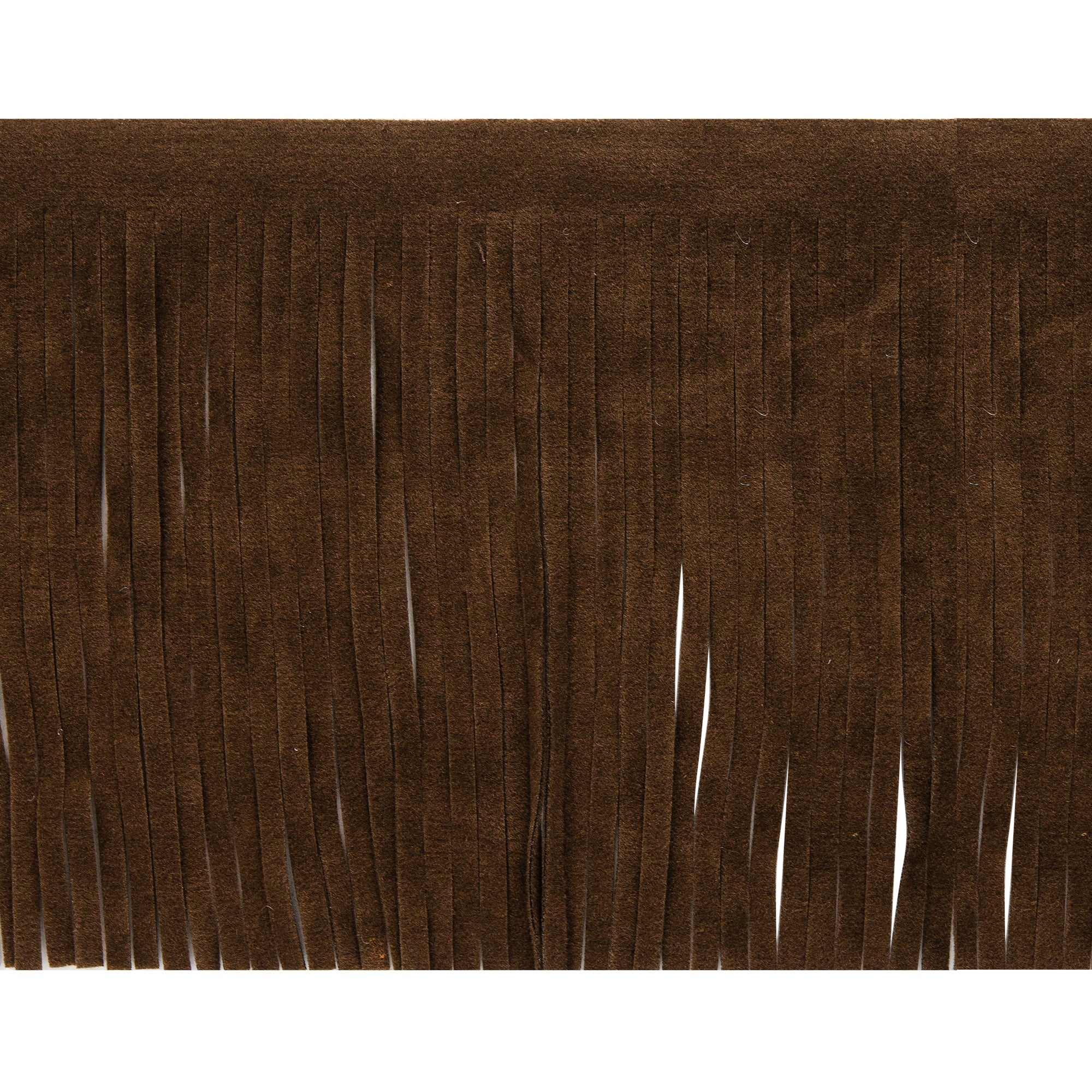 4" Faux Suede Fringe Trim (Sold by the Yard) Trims & Fringes