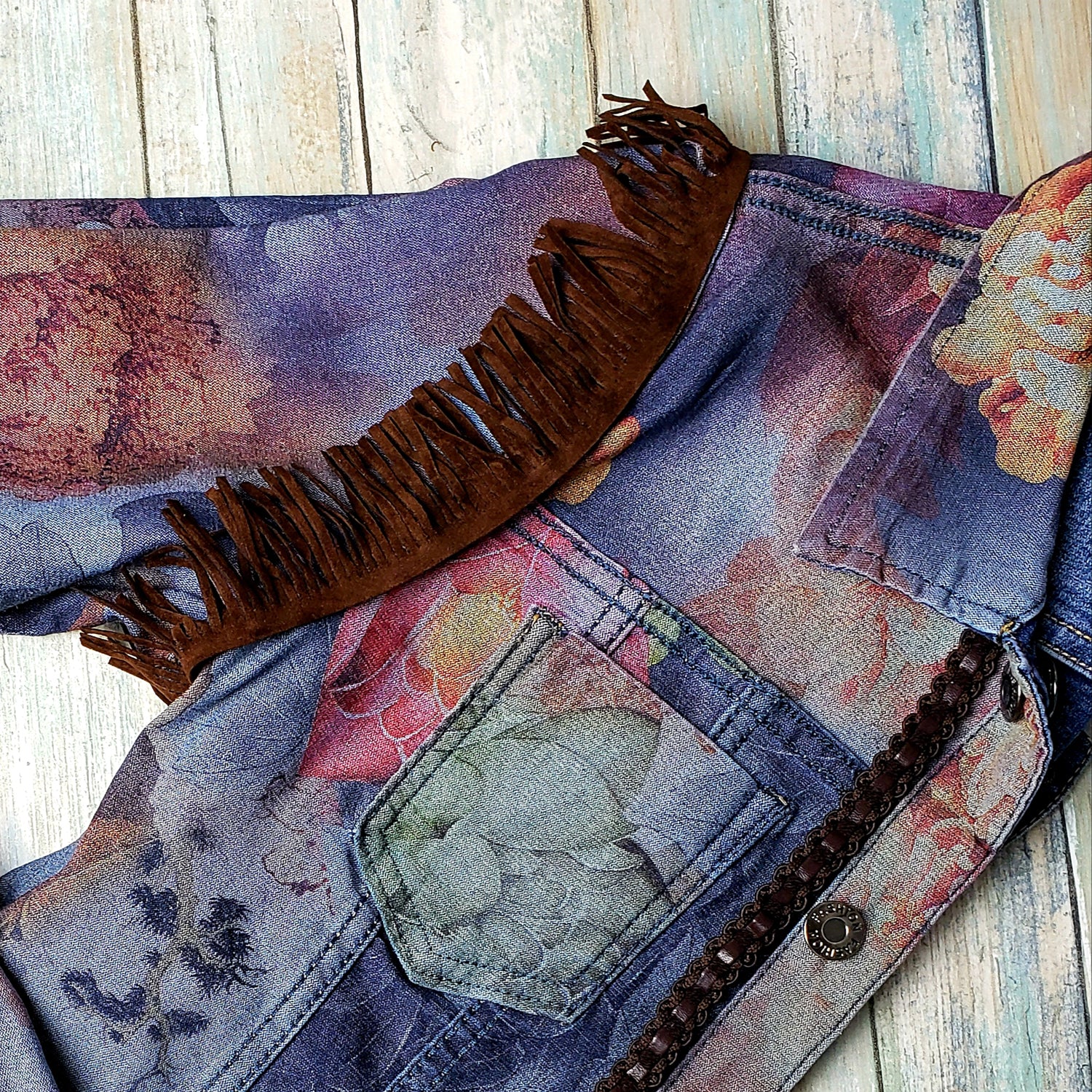 4" Faux Suede Fringe Trim (Sold by the Yard) Trims & Fringes