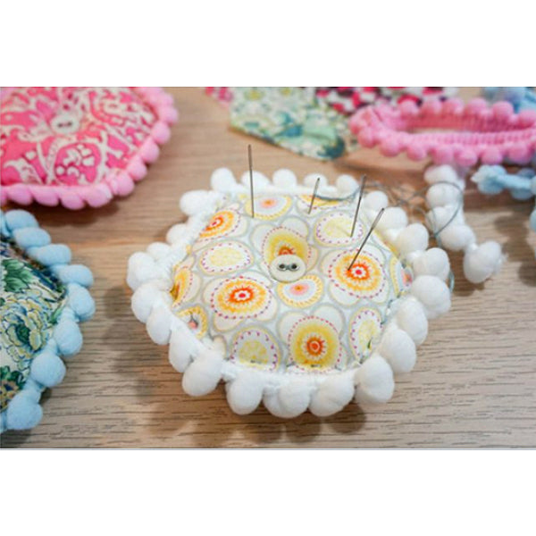 Franky Pea Pod 3/8" Baby Pom Fringe Trim (Sold by the Yard) Trims & Fringes